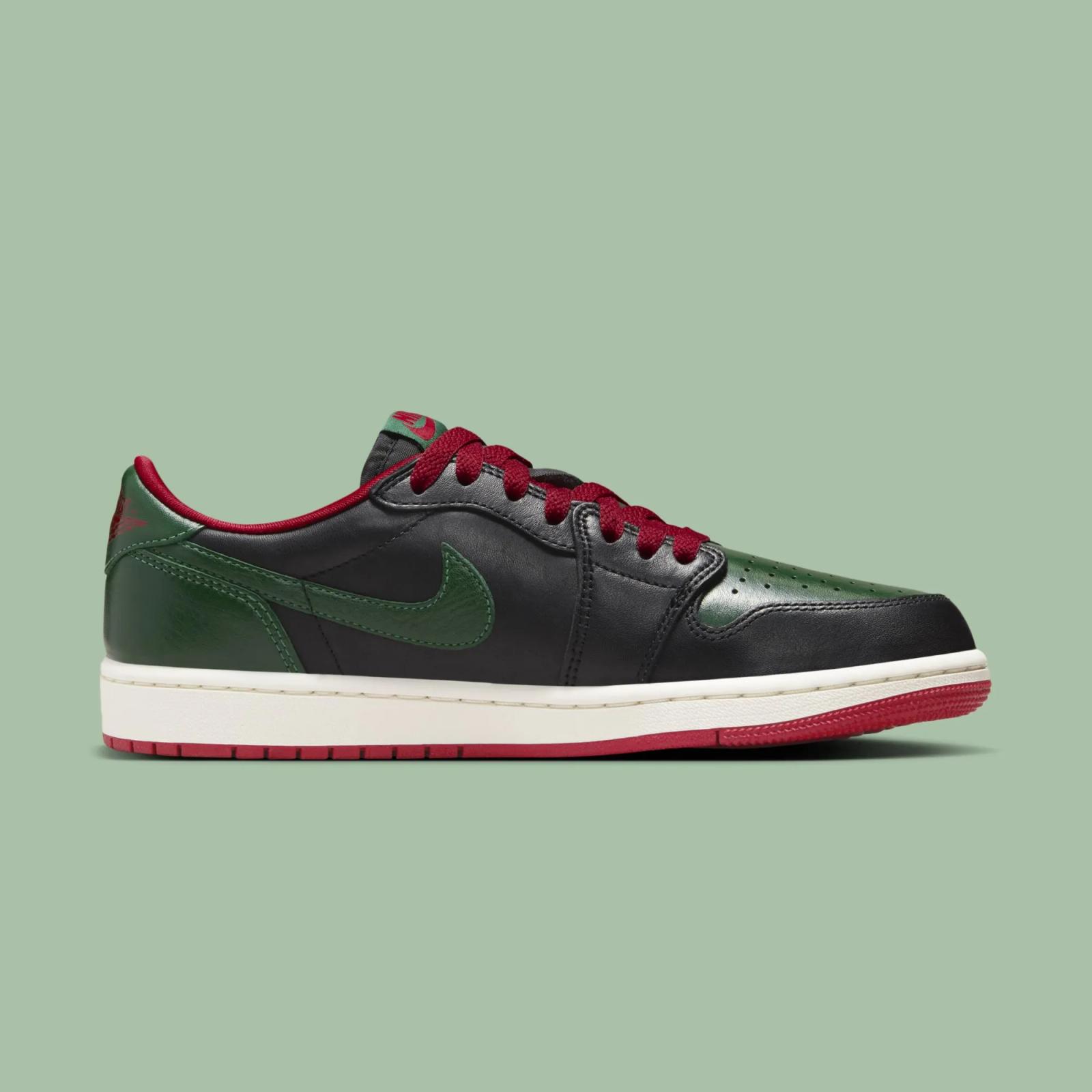 Air Jordan 1 Retro Low OG Gorge Green CZ0775-036
