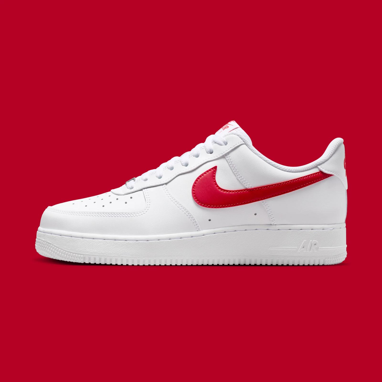 Nike Air Force 1 Low "White & University Red" drops in 2026