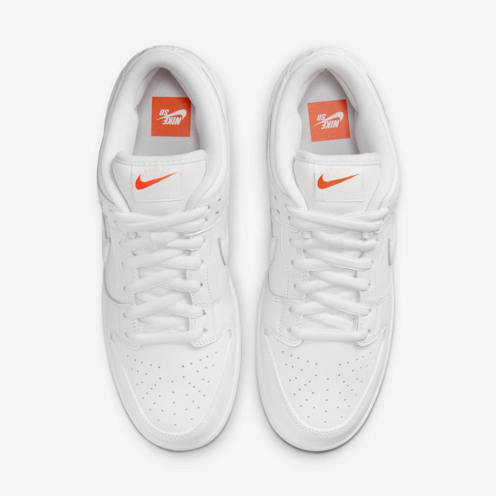 Nike SB Dunk Low Pro ISO Triple White FJ1674-100