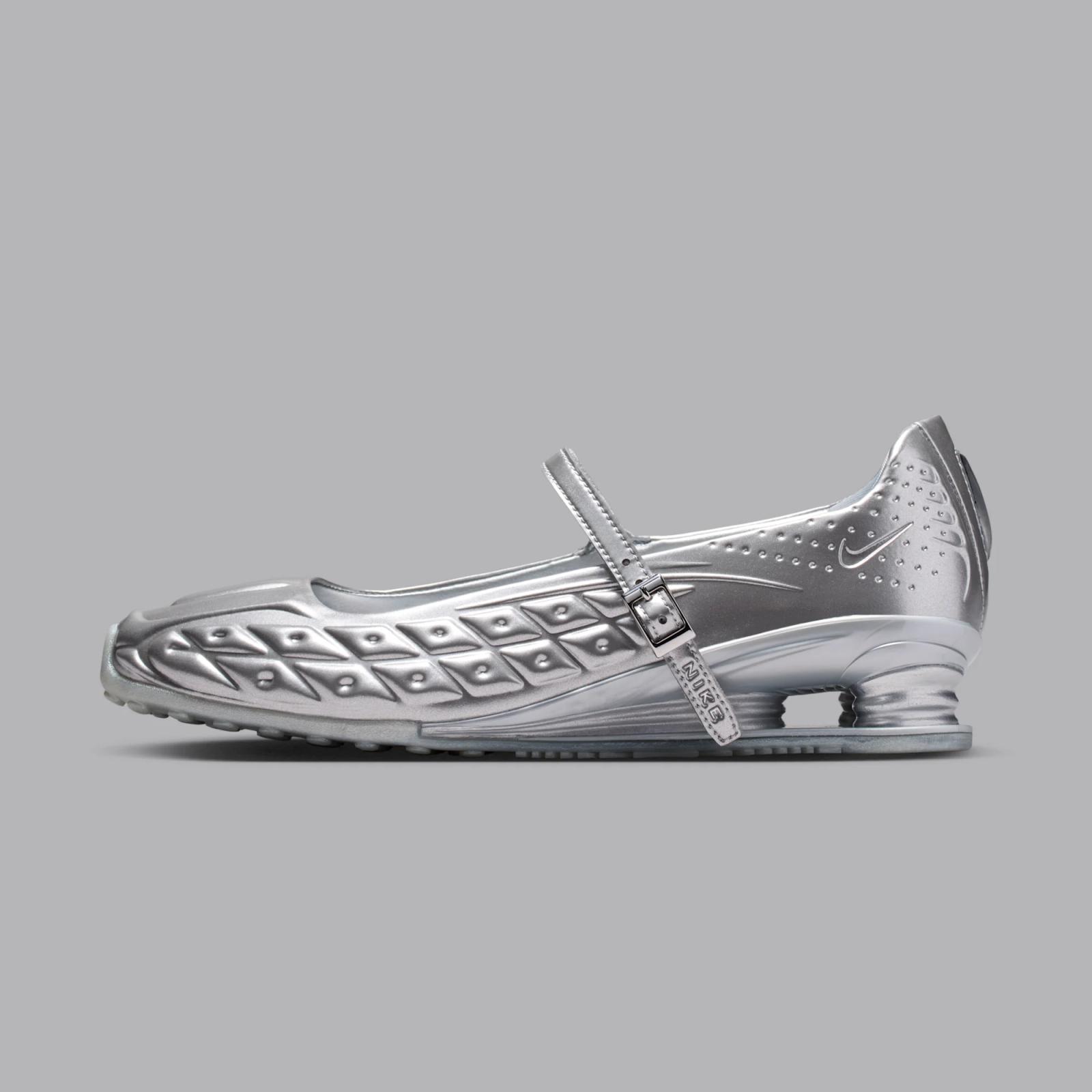 Nike Shox Z Calistra "Metallic Silver" drops in 2026