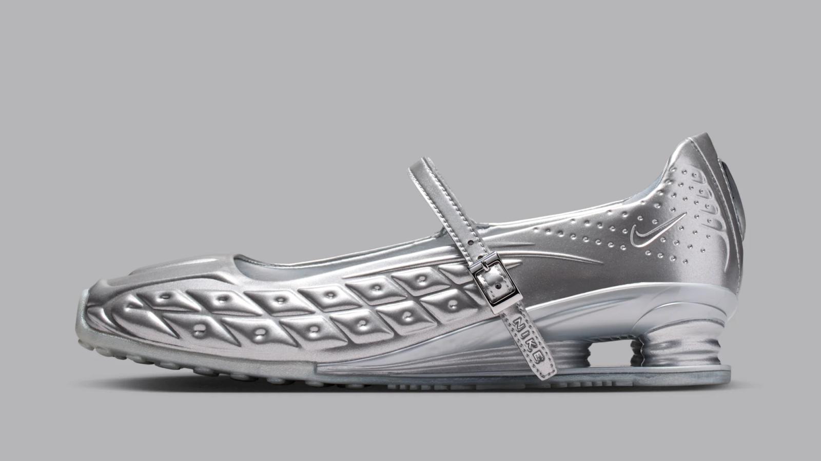 Nike Shox Z Calistra "Metallic Silver" drops in 2026