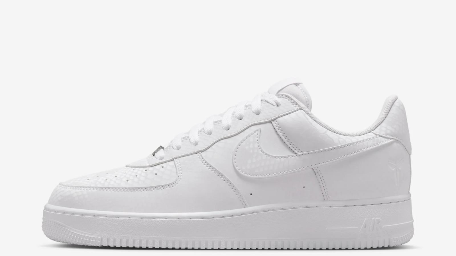Kobe Bryant x Nike Air Force 1 Low “Forever White”