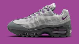 Nike Air Max 95 W "Cool Grey & Bold Berry" releasing in 2026 Nike Air Max 95 W "Cool Grey & Bold Berry" releasing in 2026