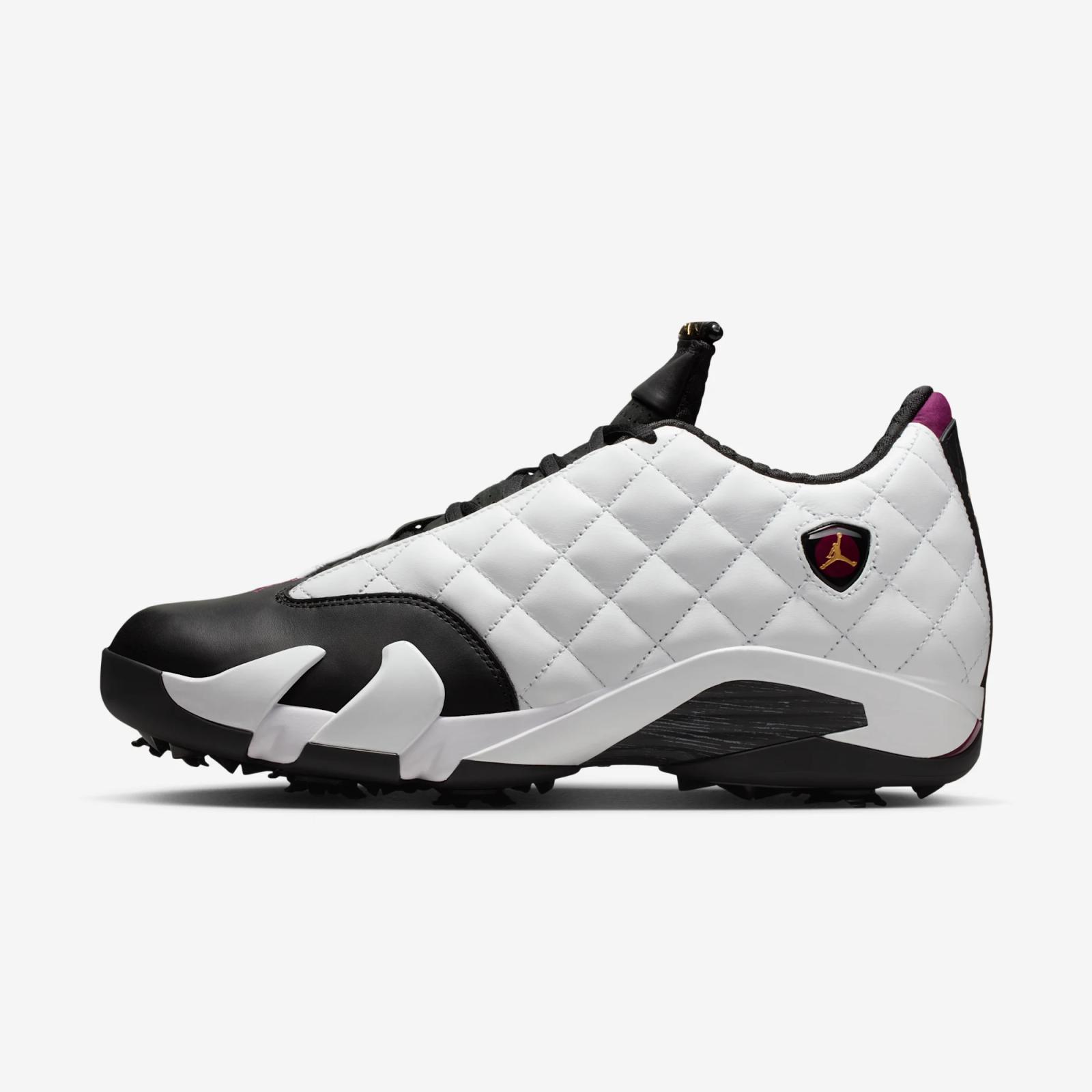 Air Jordan 14 Golf NRG White Bordeaux