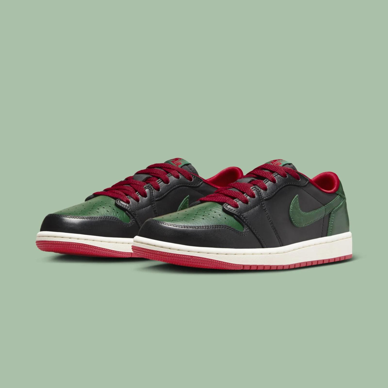 Air Jordan 1 Retro Low OG Gorge Green CZ0775-036