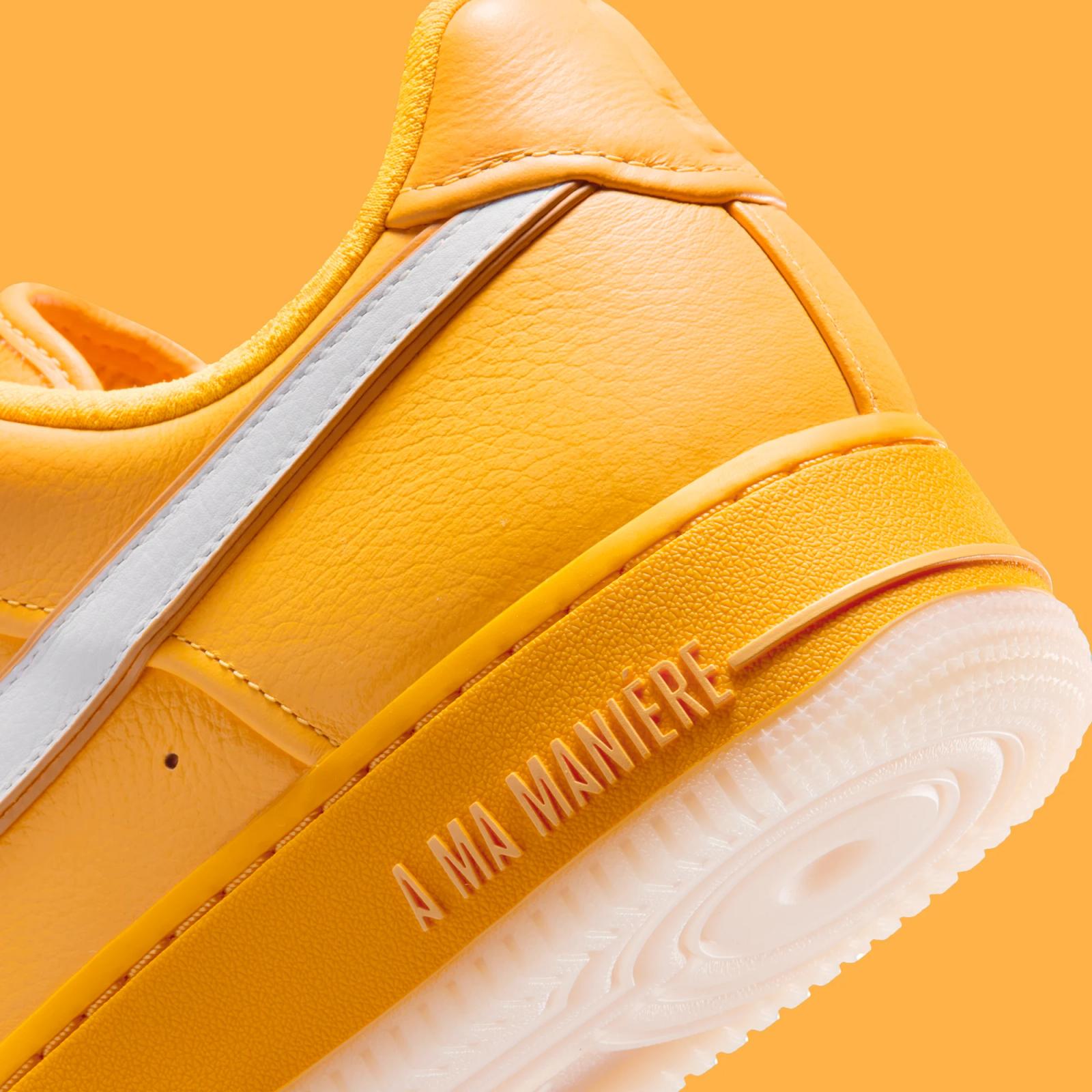 A Ma Maniere x Nike Air Force 1 Low "Laser Orange" drops in 2026