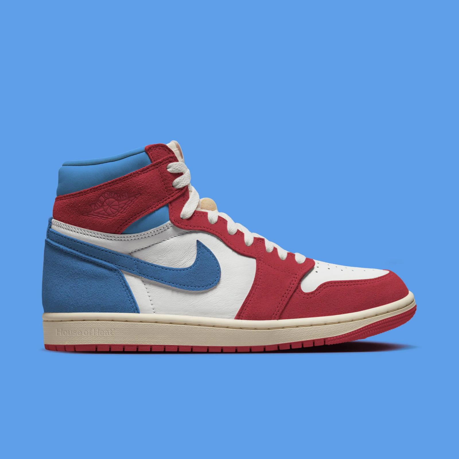 Air Jordan 1 Retro High OG Varsity Red / Dark Powder Blue FD2596-100