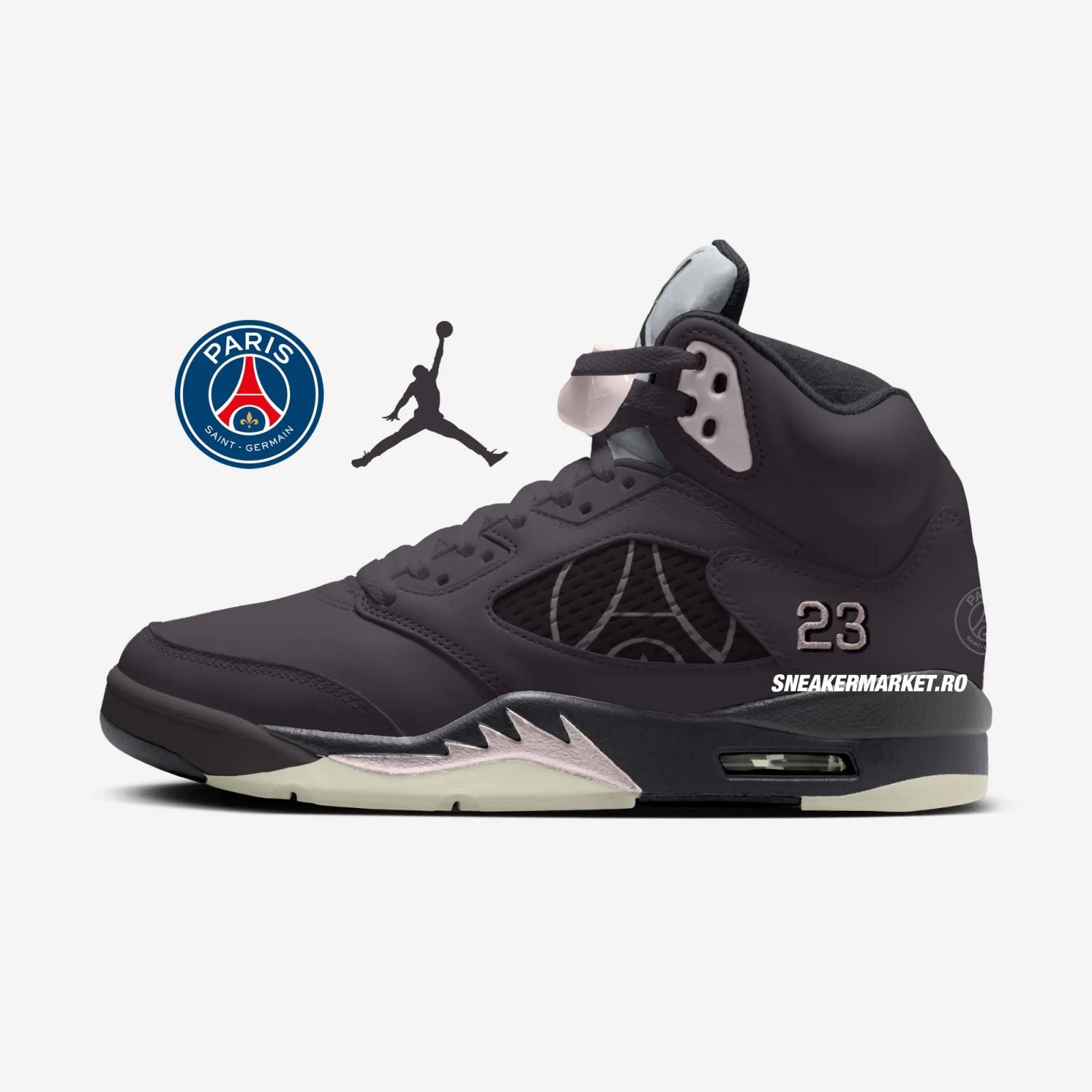 Paris Saint-Germain x Air Jordan 5 Retro “Off-Noir”