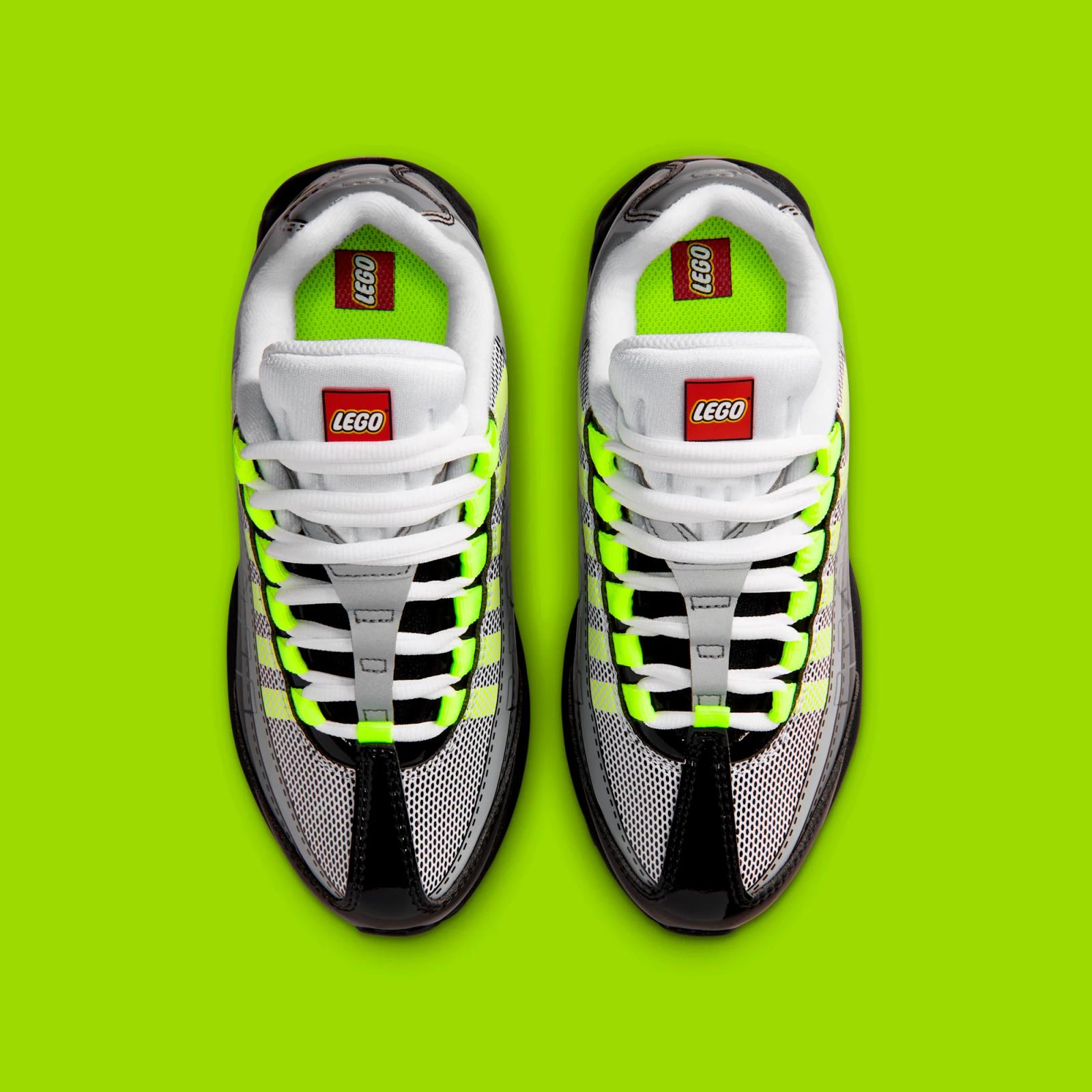 LEGO x Nike Air Max 95 GS “Black & Metallic Silver” releasing in 2026