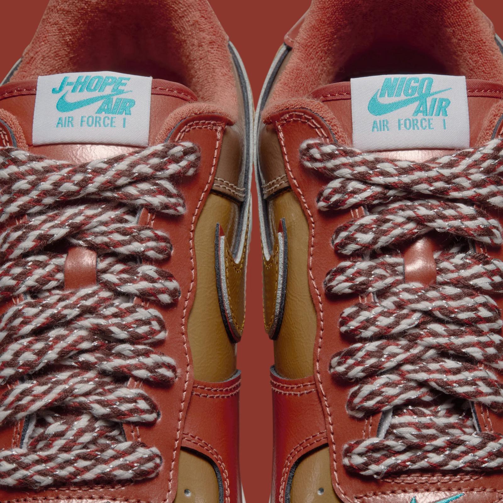 NIGO x J-Hope x Nike Air Force 1 Low '01 "Burnt Sunrise" drops in 2026
