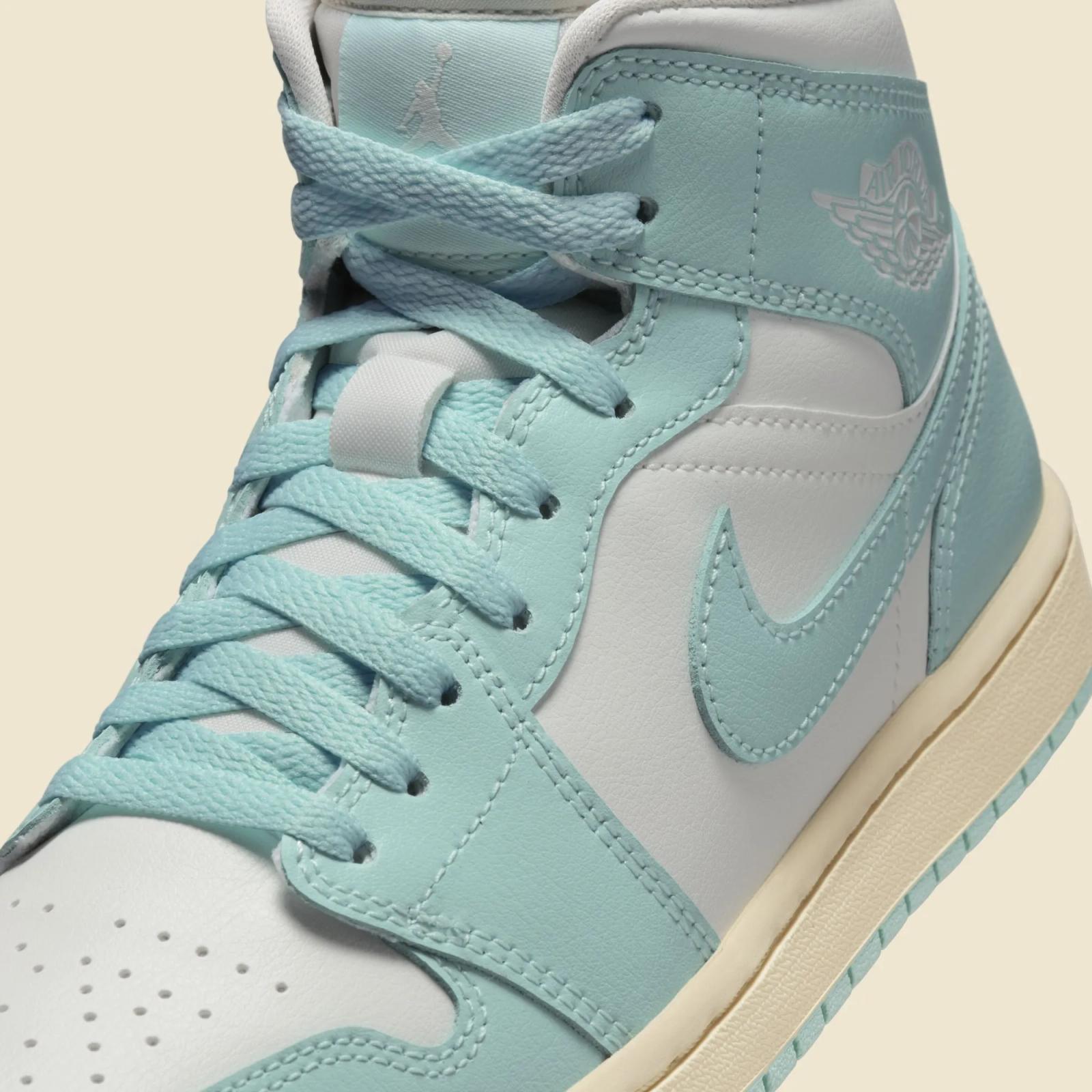 Air Jordan 1 Mid Sail / Light Dew BQ6472-132 Release Date