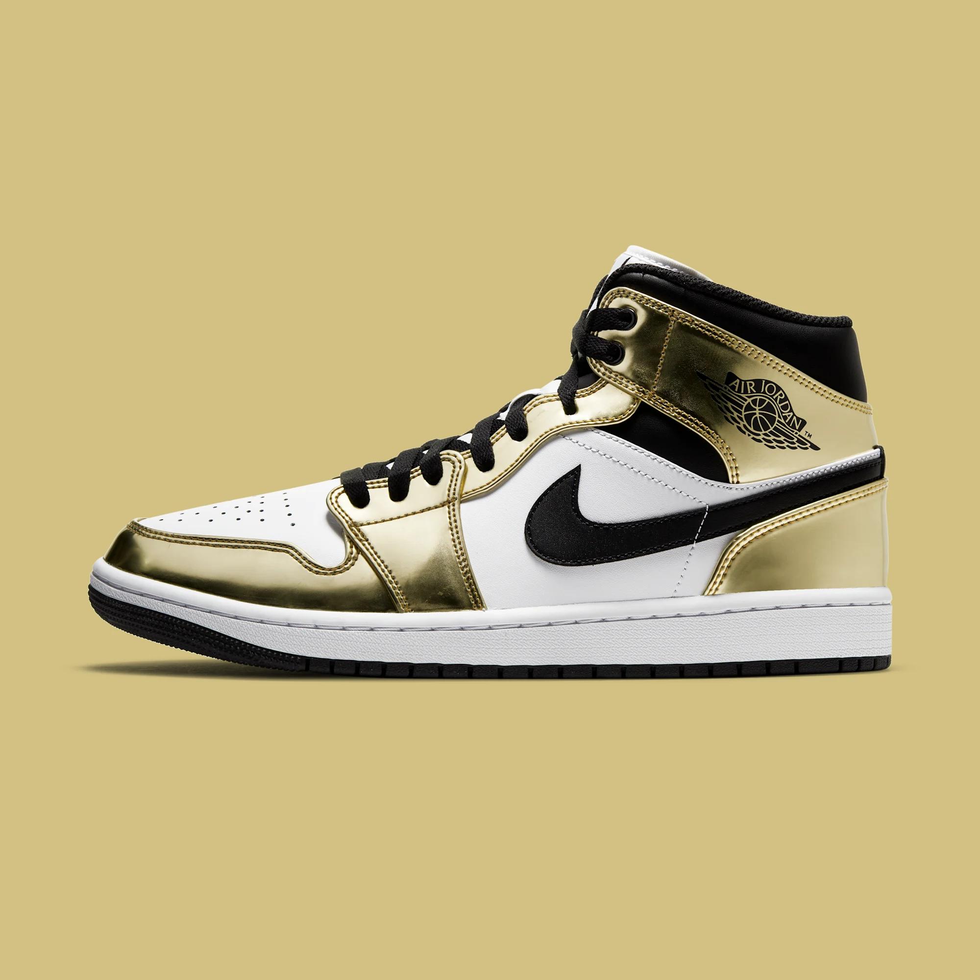 Air Jordan 1 Mid SE "Metallic Gold" returns in 2026