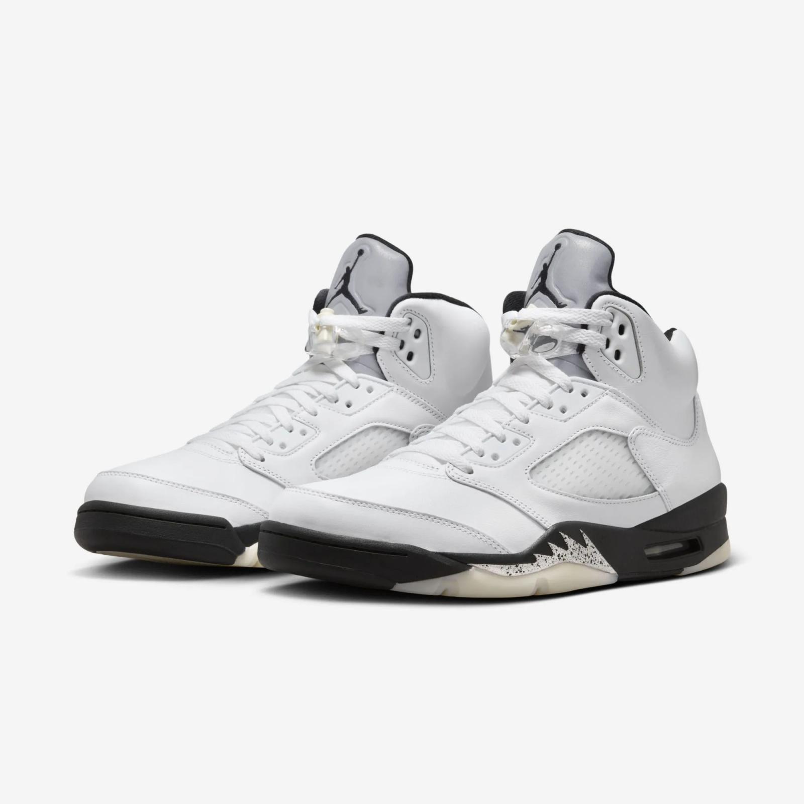 Air Jordan 5 Retro White Black DD0587-110