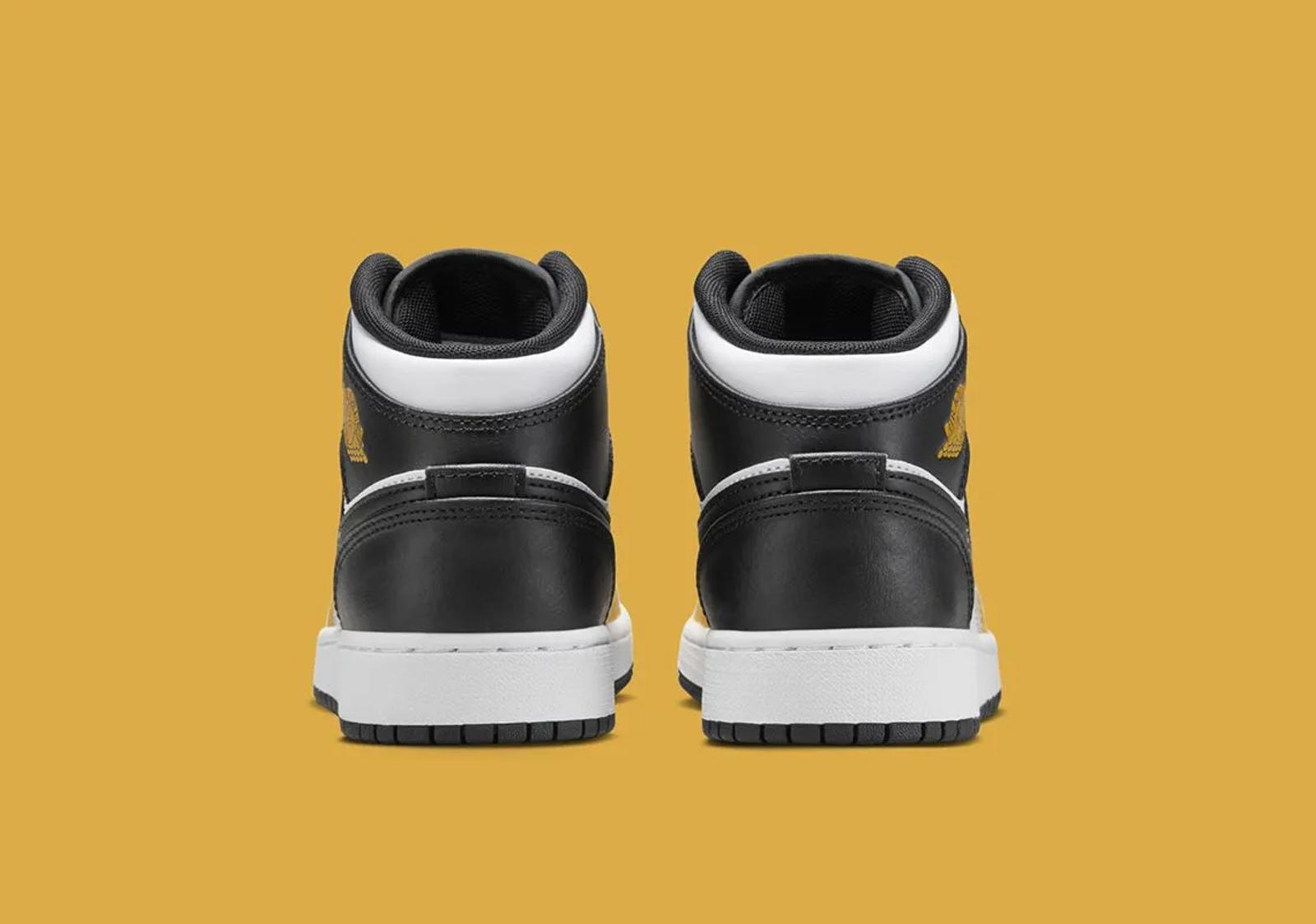 Air Jordan 1 Mid GS Yellow Ochre