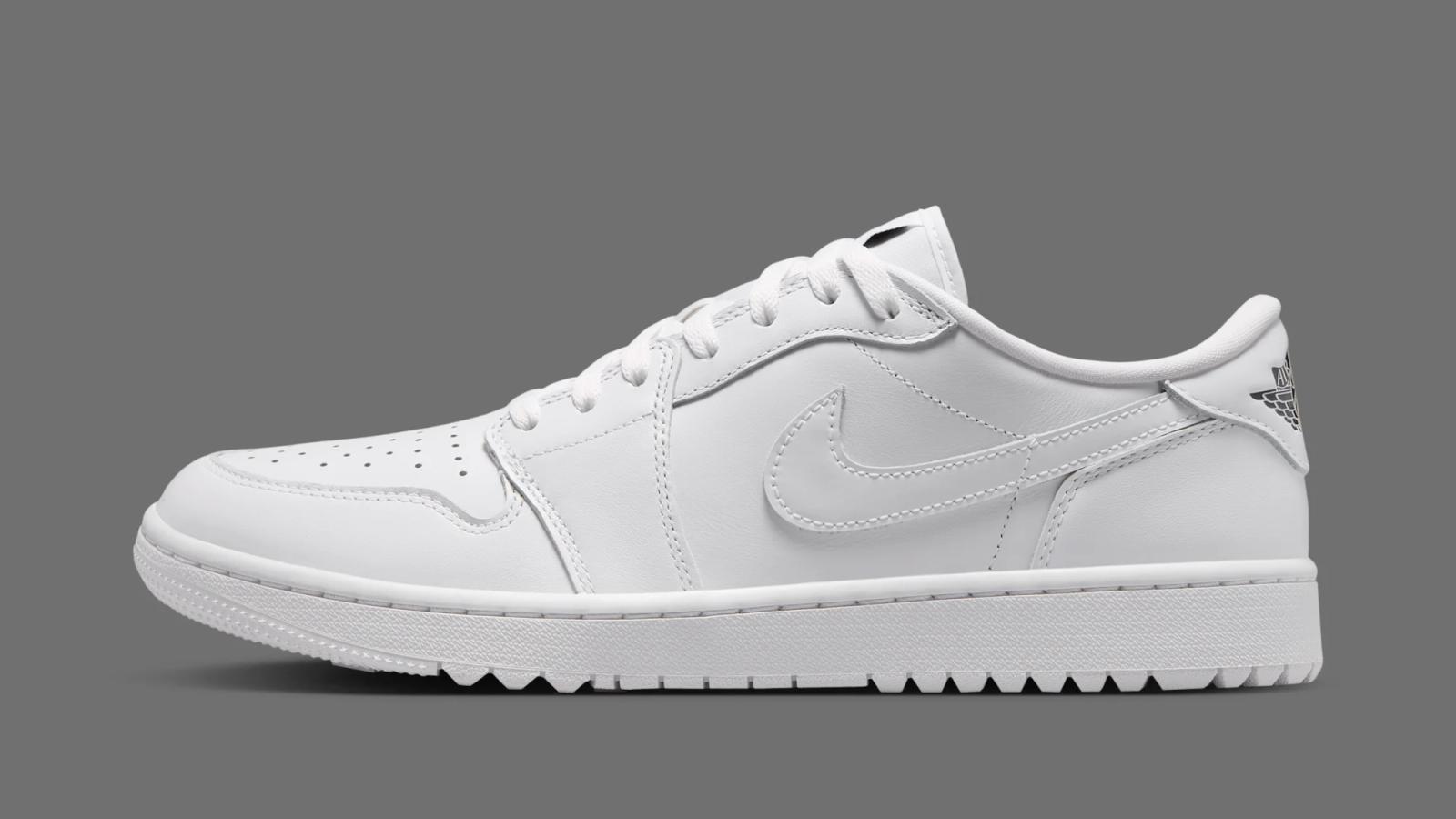 Air Jordan 1 Low Golf "Triple White" drops in 2026