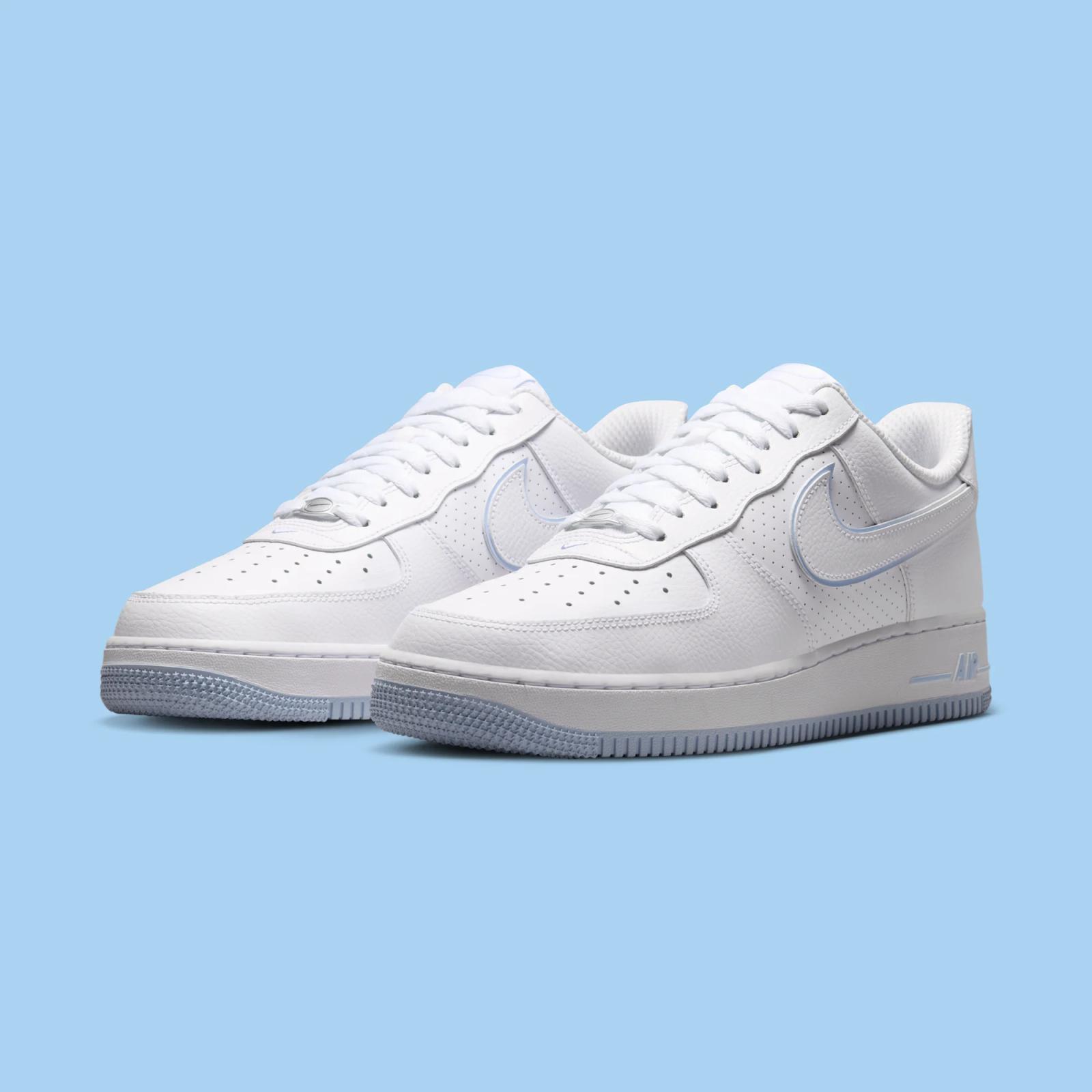 Nike Air Force 1 Low "White & Baltic Blue" drops July 1st, 2026