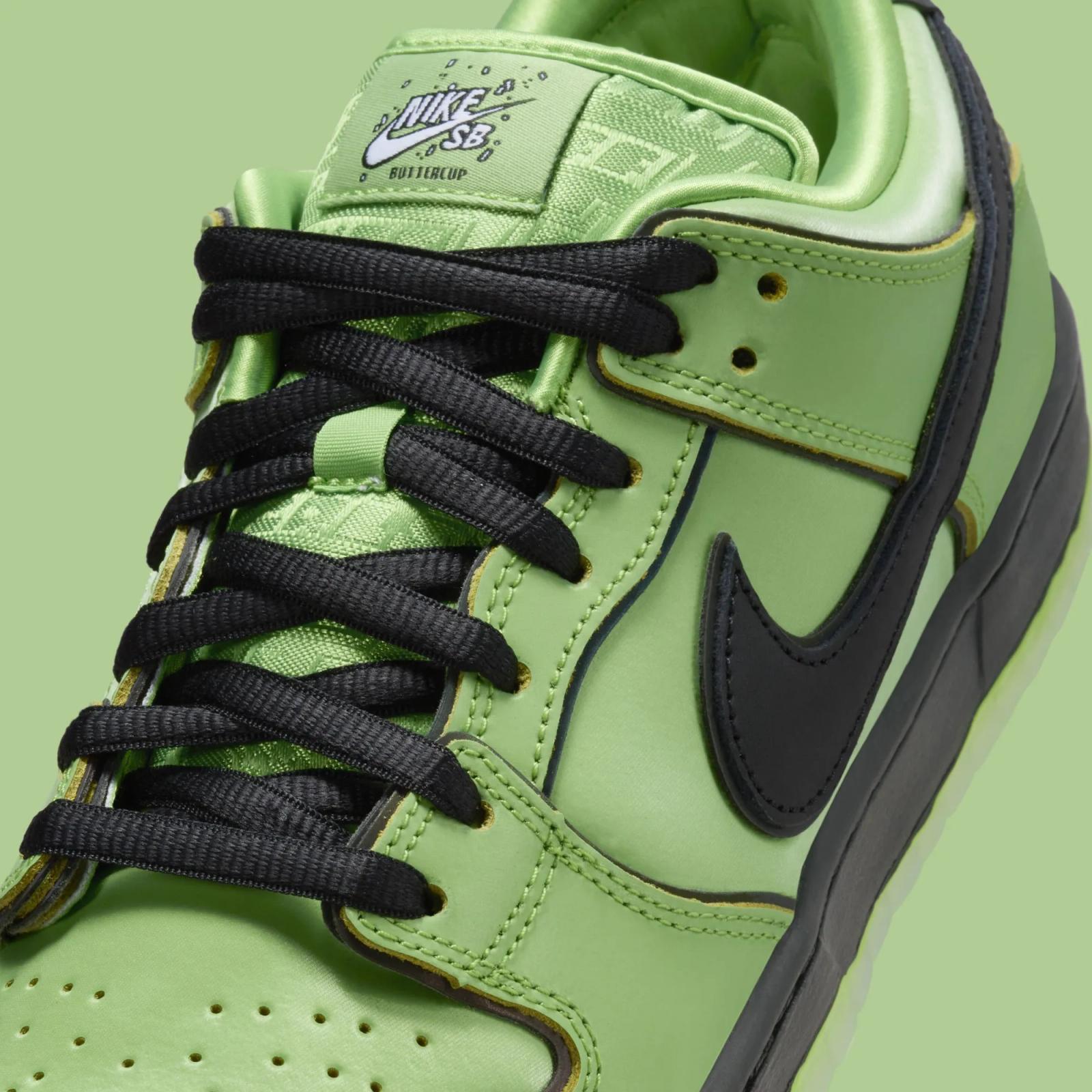 Powerpuff Girls x Nike SB Dunk Low Pro Buttercup