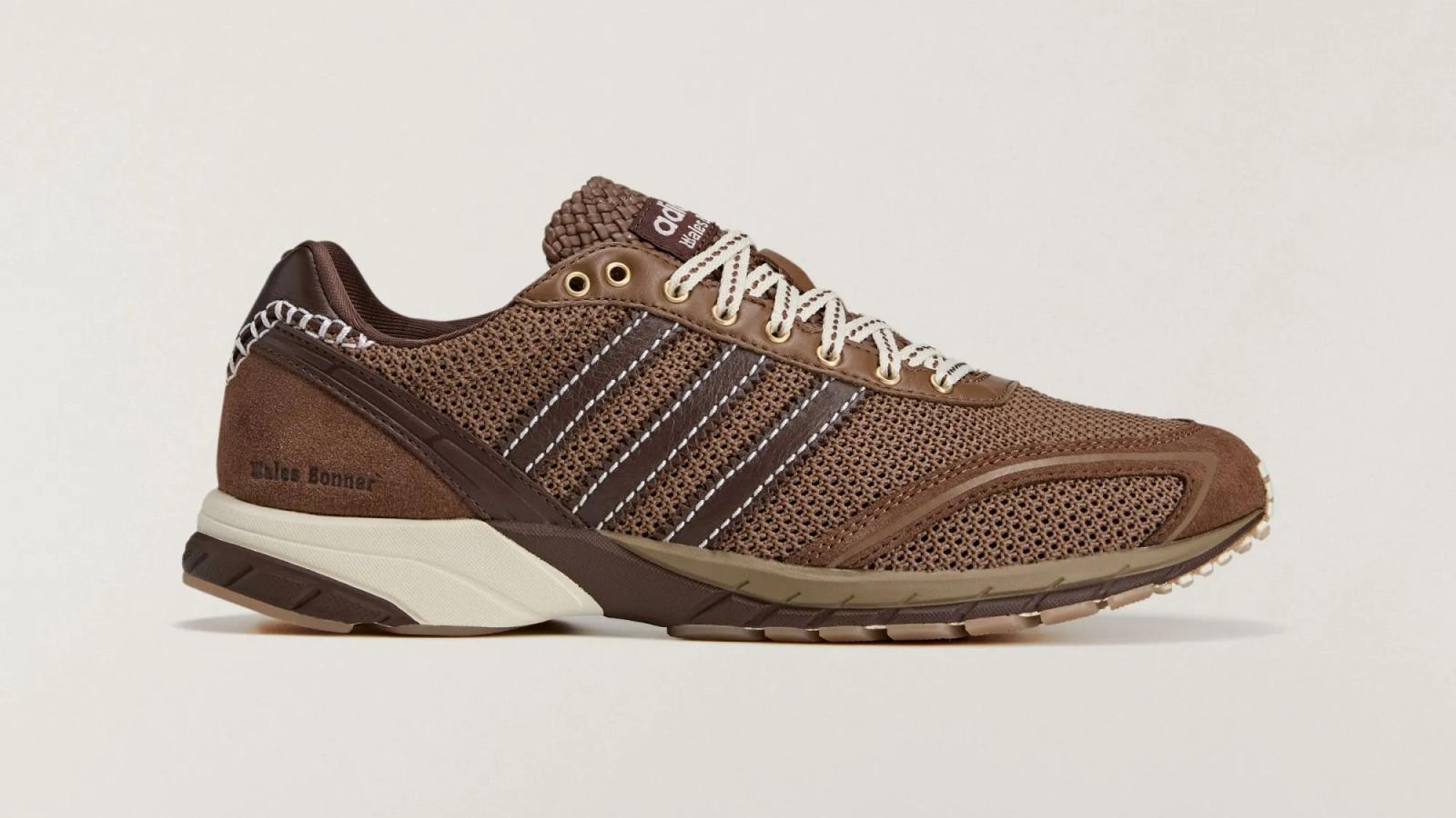 Wales Bonner x Adidas Adizero Adios Mesh "Auburn" drops April 17th, 2026