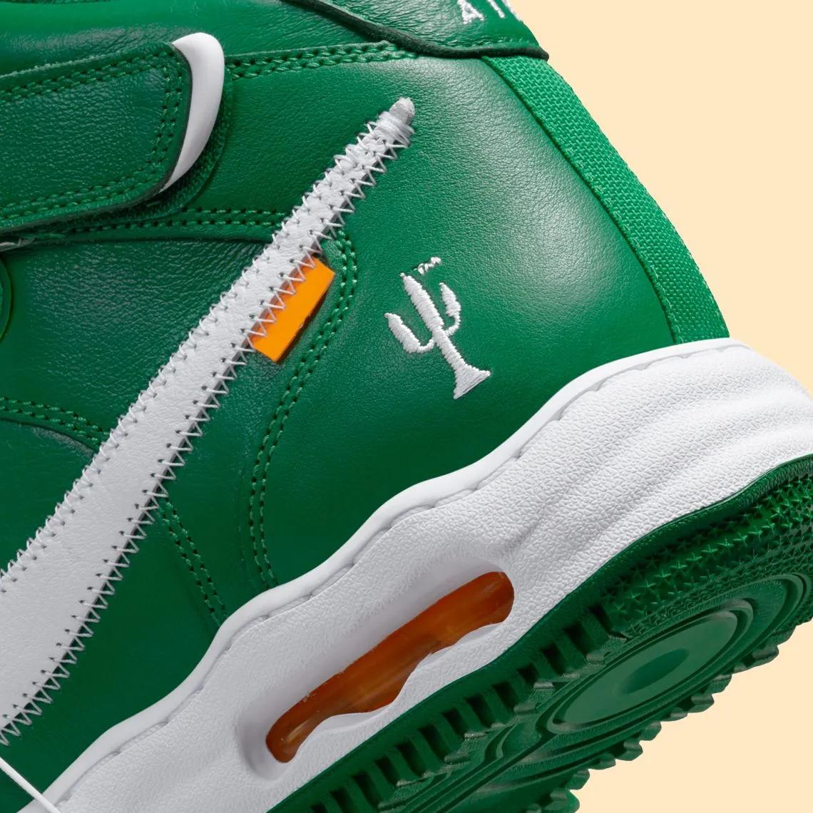 Nike x Off-White Air Force 1 Mid Pine Green