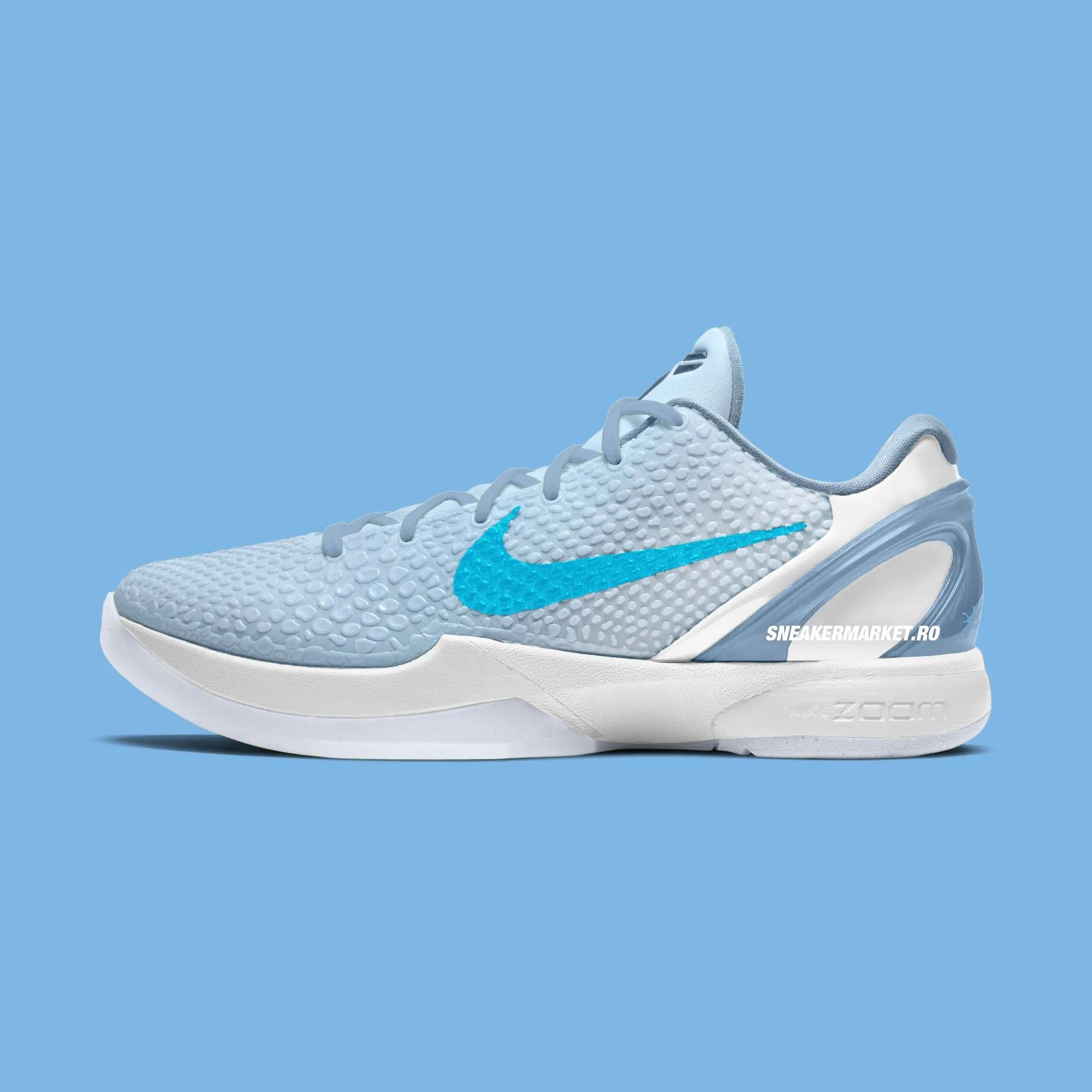 Caitlin Clark Nike Kobe 6 Protro Light Armory Blue Winter 2025