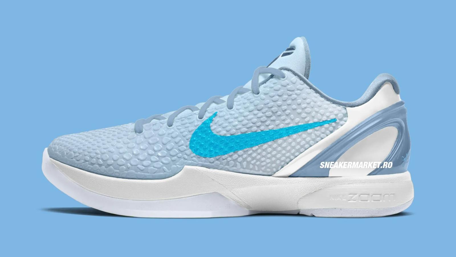 Caitlin Clark Nike Kobe 6 Protro Light Armory Blue Winter 2025