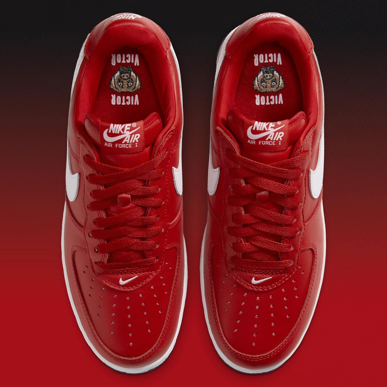Victor x Nike Air Force 1 Low '01 "University Red" drops in 2026