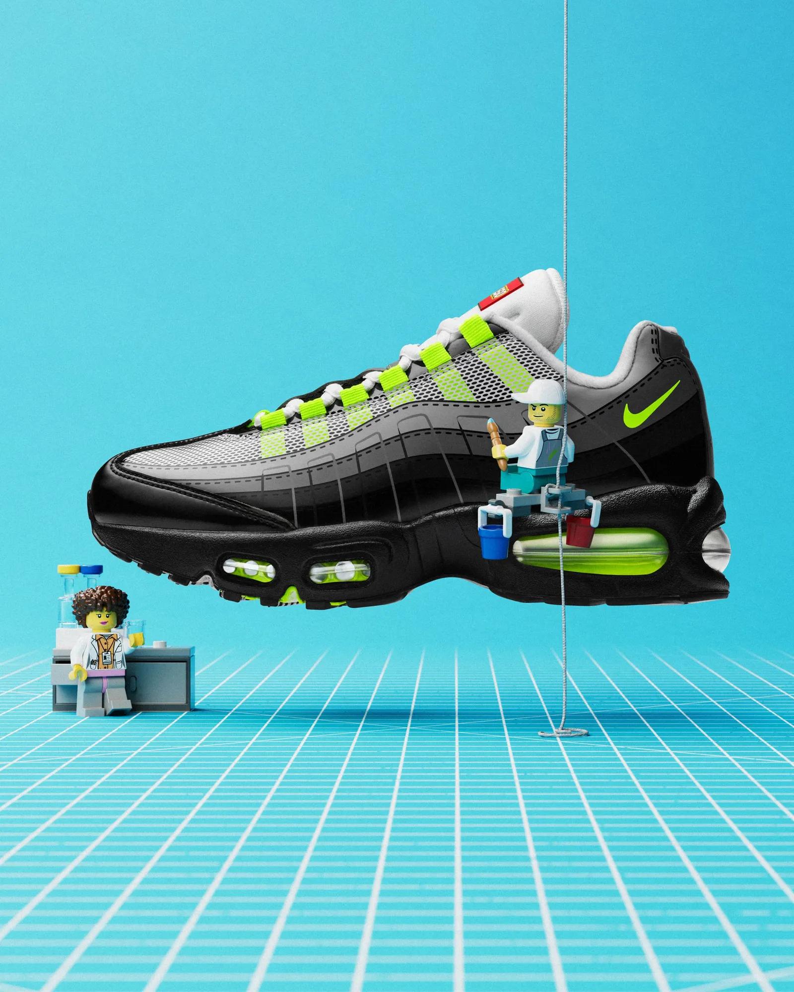 Where Iconic Design Meets Play: Nike Air Max 95 x LEGO Collection