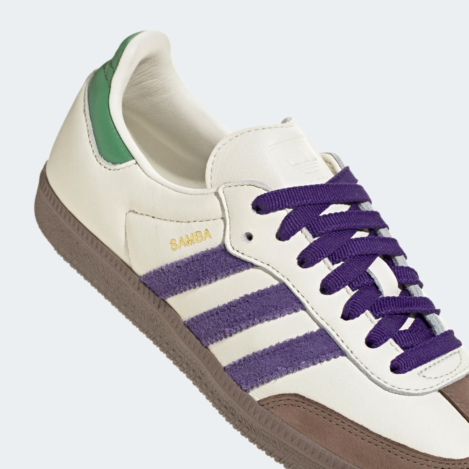 Adidas Samba OG Core Purple Preloved Green ID8349