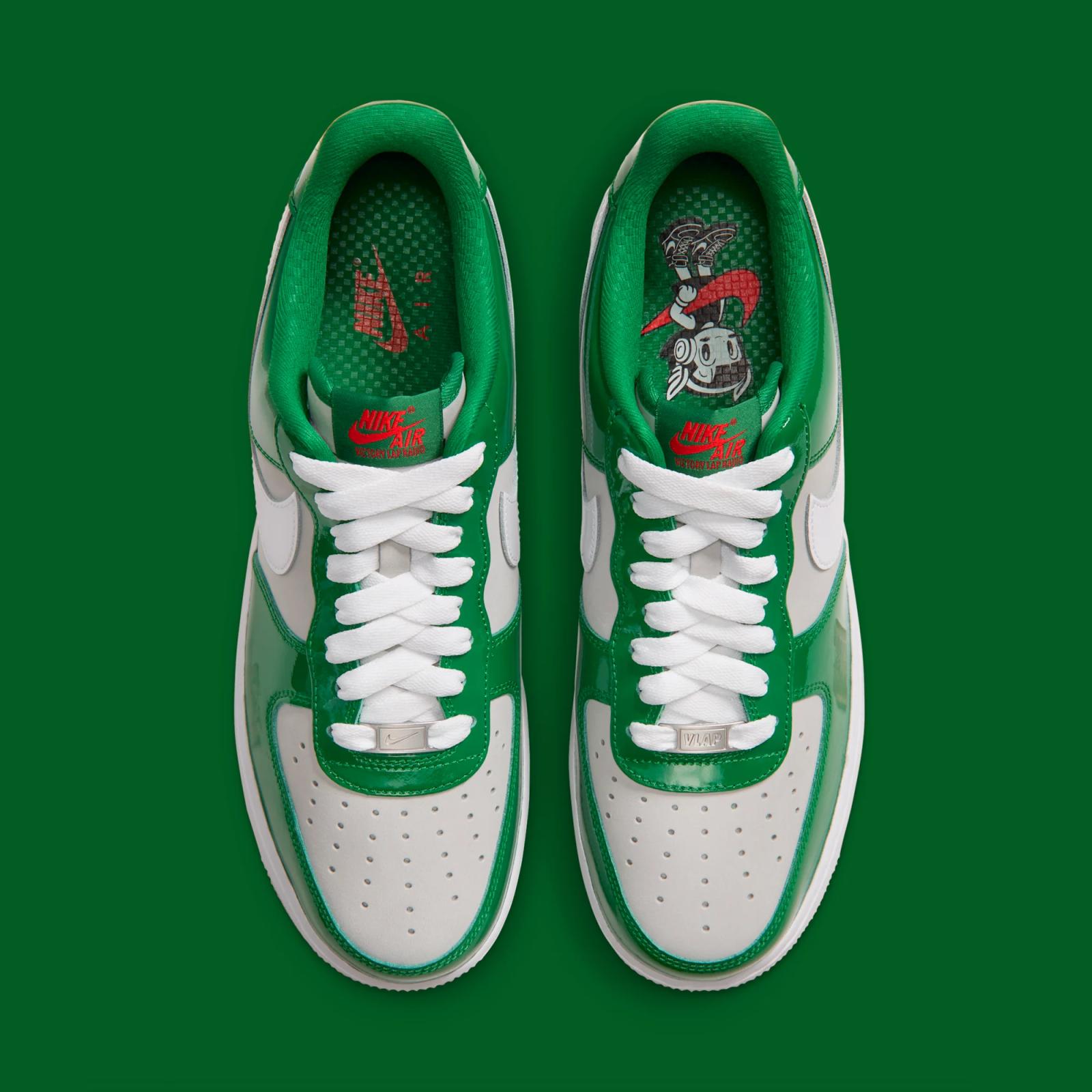 Victory Lap x Nike Air Force 1 Low "Pine Green" drops in 2026
