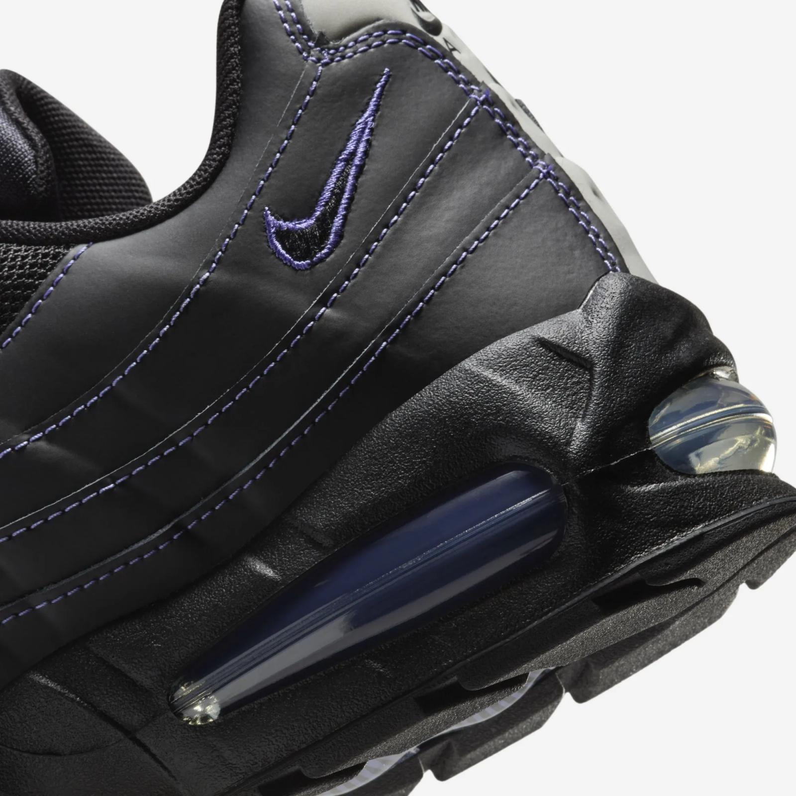 Nike Air Max 95 OG Big Bubble Black / Persian Violet IB7936-001 2025 Release Date