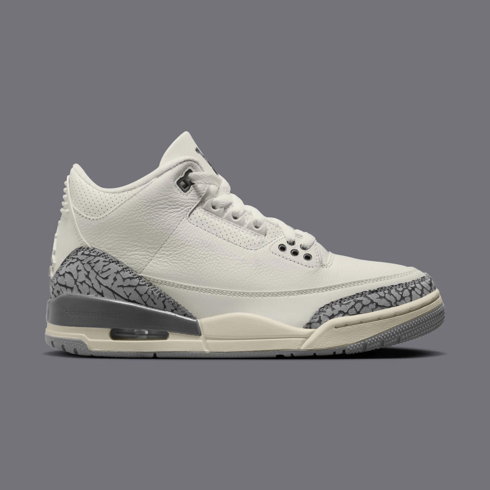 Air Jordan 3 Retro Sail Cement Grey CK9246-100