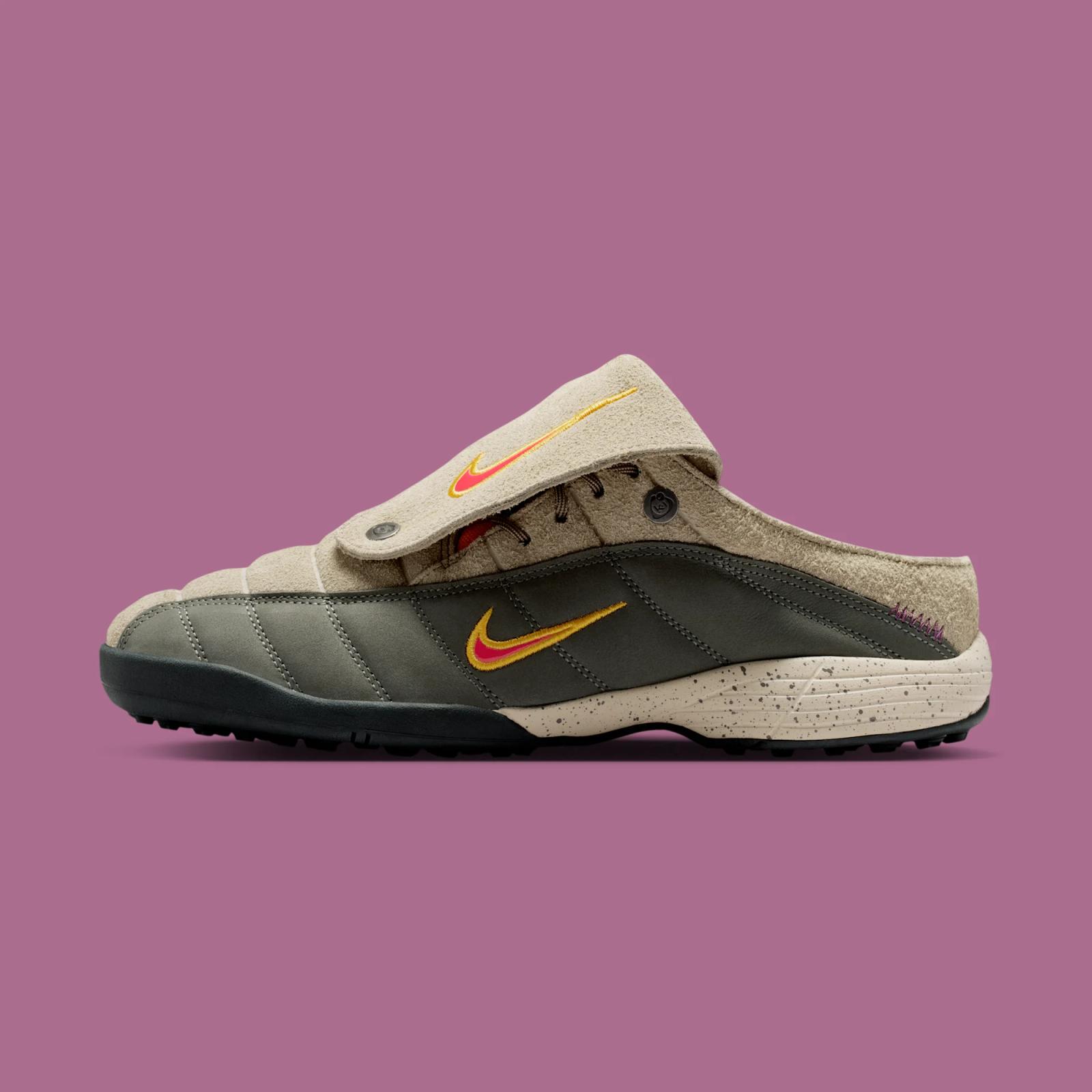 Kids of Immigrants x Nike T90 Mule SP "Khaki" drops in 2026