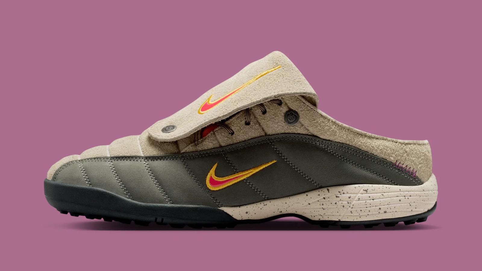 Kids of Immigrants x Nike T90 Mule SP "Khaki" drops in 2026