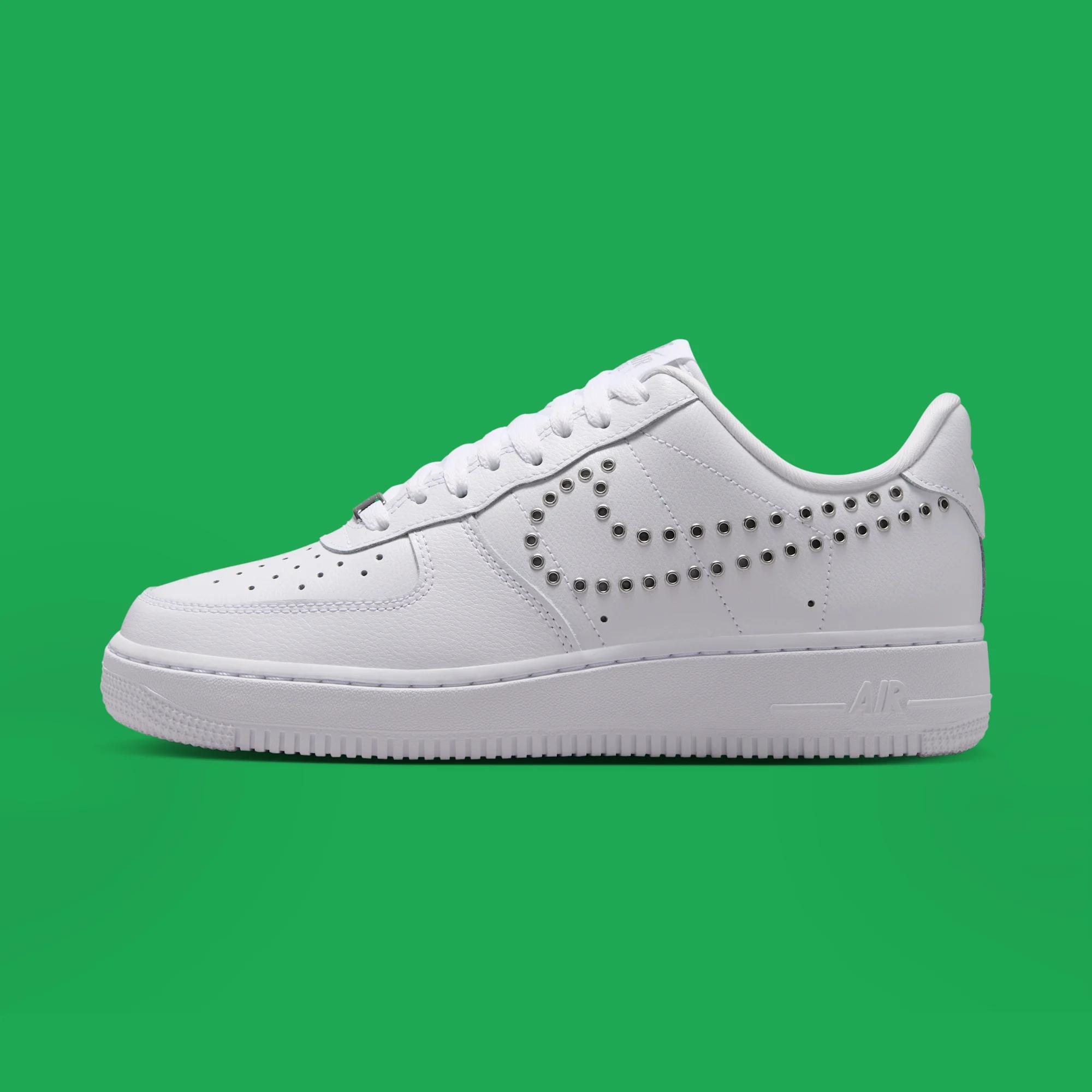 Nike Air Force 1 Low "White & Metallic Silver" drops August 1st, 2026