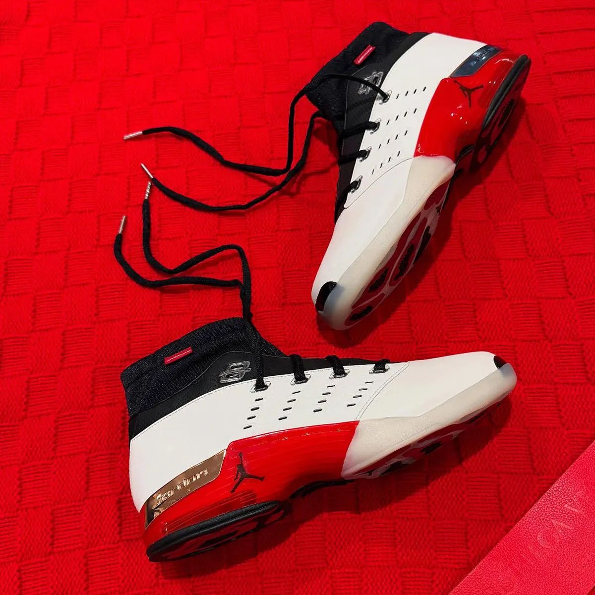Infinite Archives x Air Jordan 17 Low "Sail & Varsity Red" drops in 2027