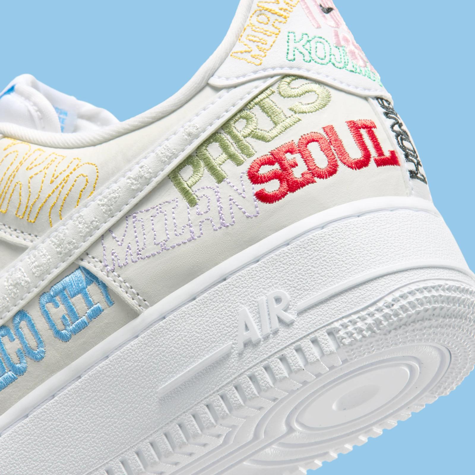 Nike Air Force 1 Low "On Tour White" drops May 1st, 2026