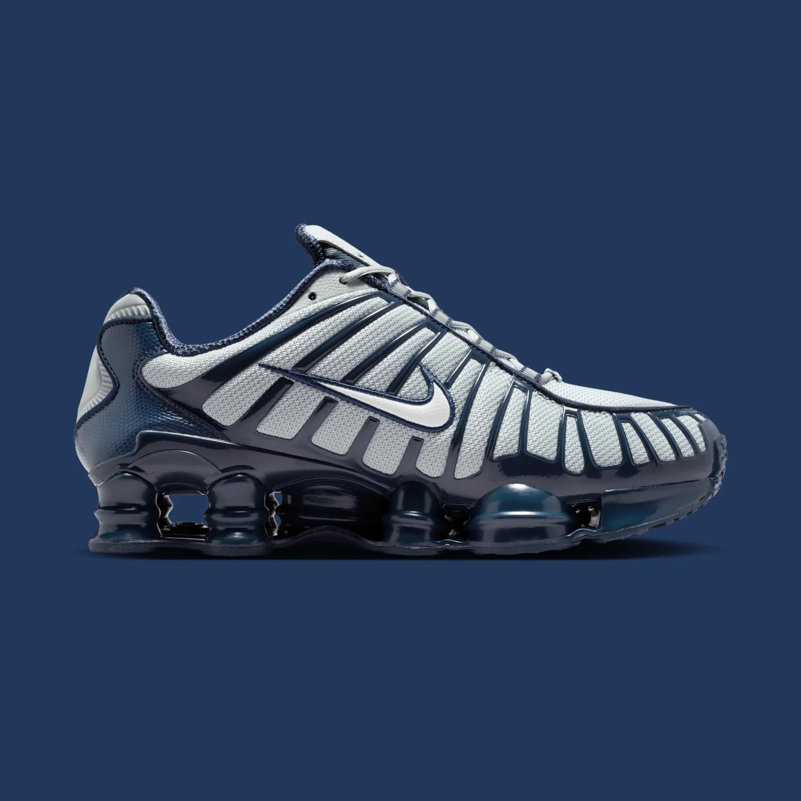 Nike Shox TL "Wolf Grey & Midnight Navy" drops in 2026