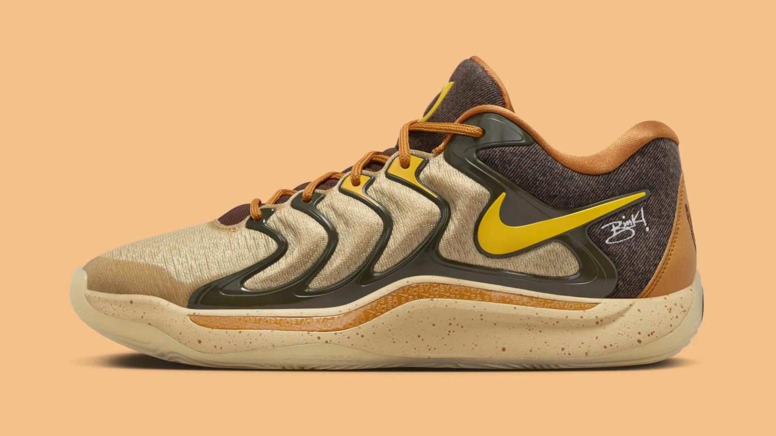 Bink! x Nike KD 17 “Sesame / Monarch”