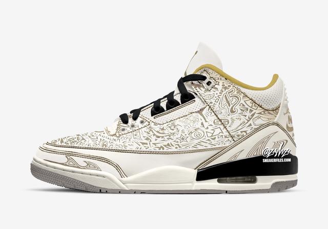 Air Jordan 3 Retro "Laser" Phantom/Multi-Color