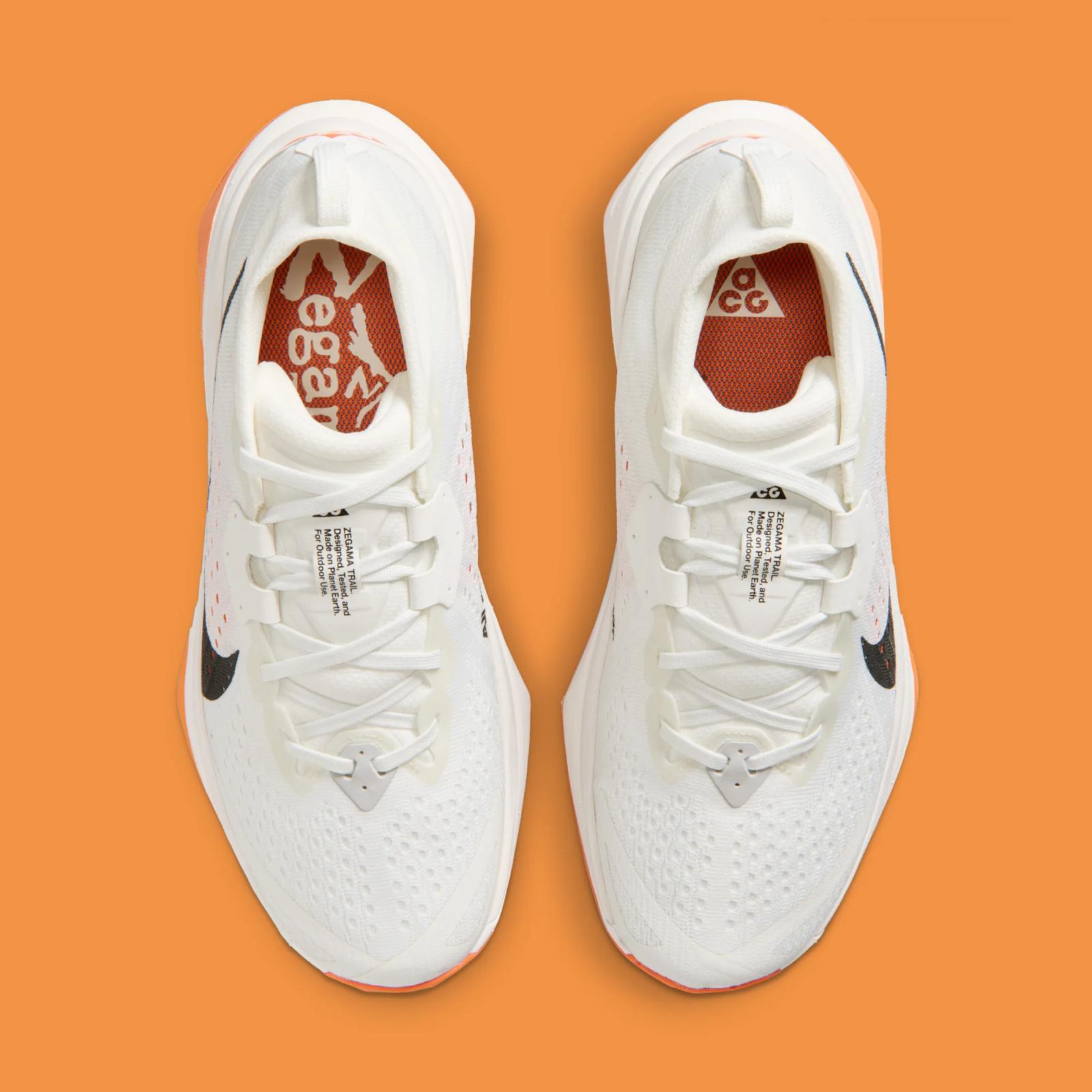 Nike ACG Zegama Trail "Summit White & Safety Orange" drops April 30th, 2026