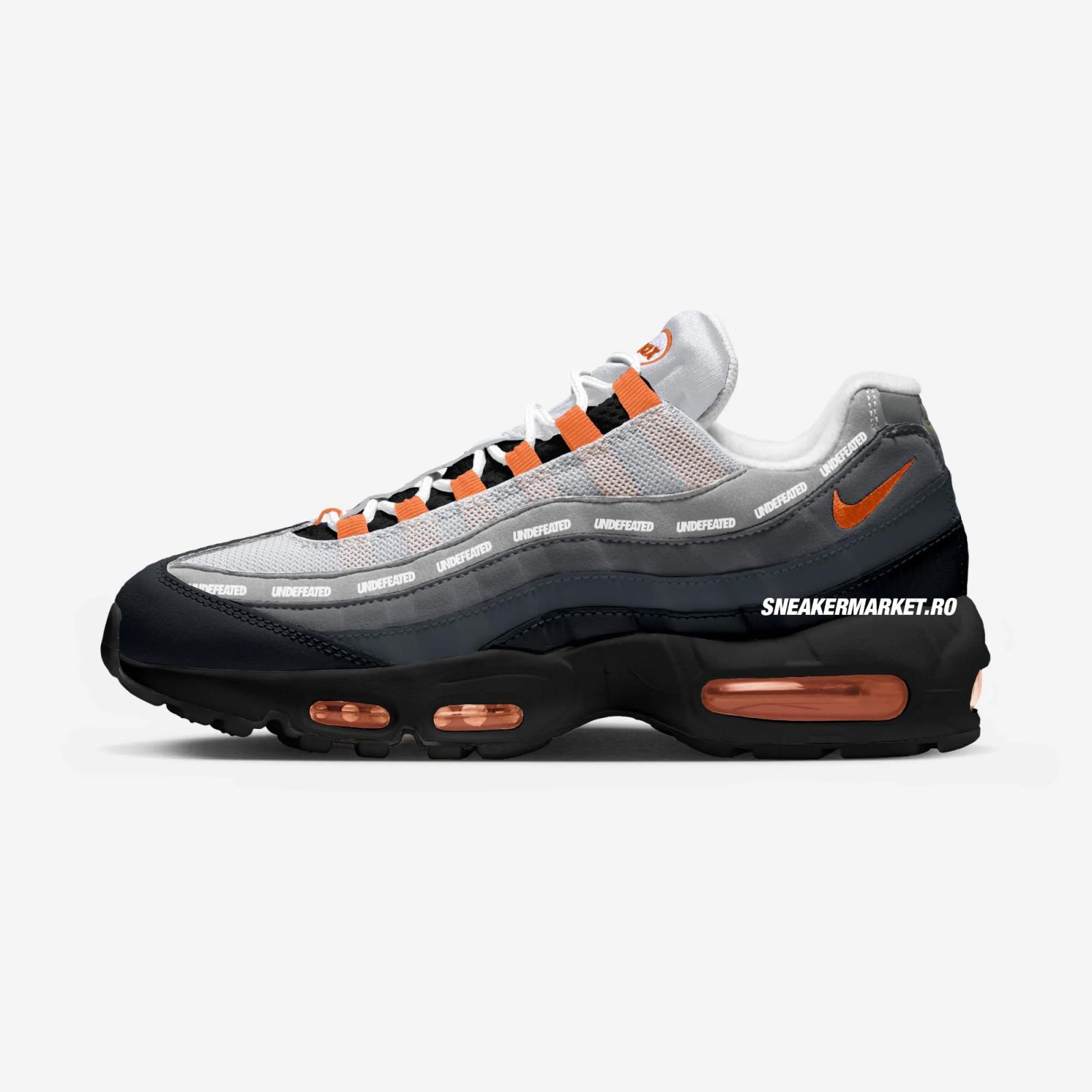 UNDEFEATED x Nike Air Max 95 Black Bright Ceramic IB4523-003