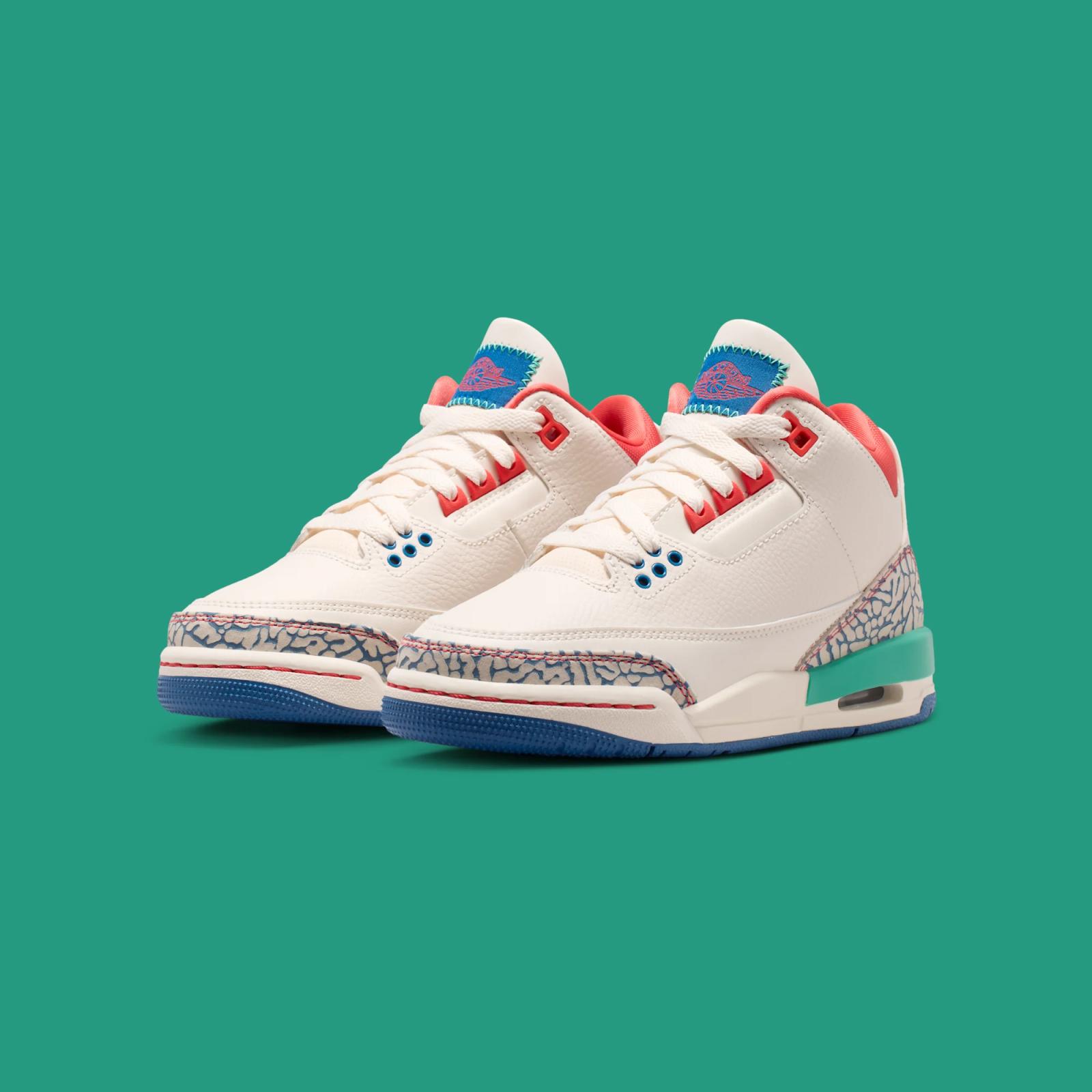Air Jordan 3 Retro GS “Chalk & Track Red” dropping in 2026