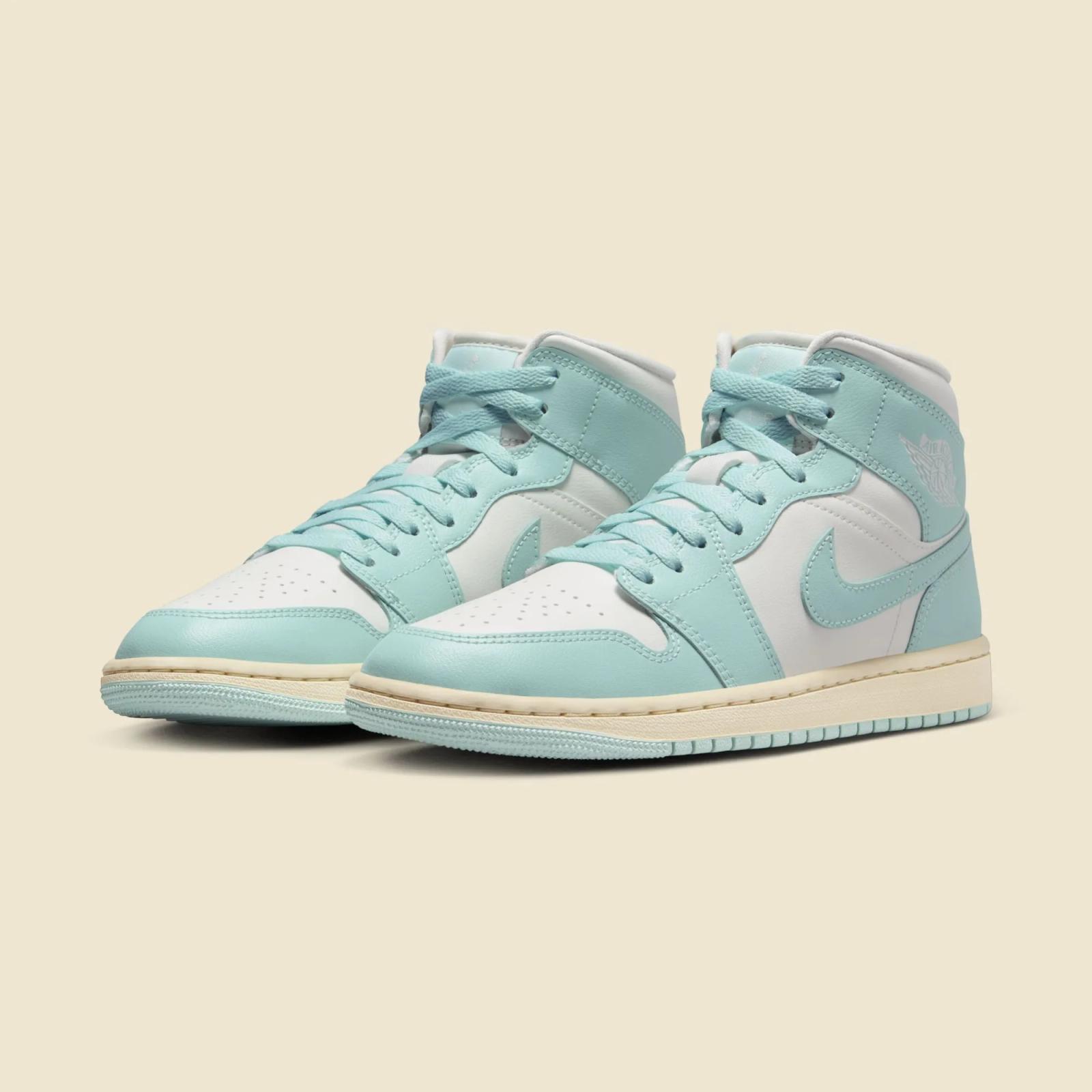 Air Jordan 1 Mid Sail / Light Dew BQ6472-132 Release Date