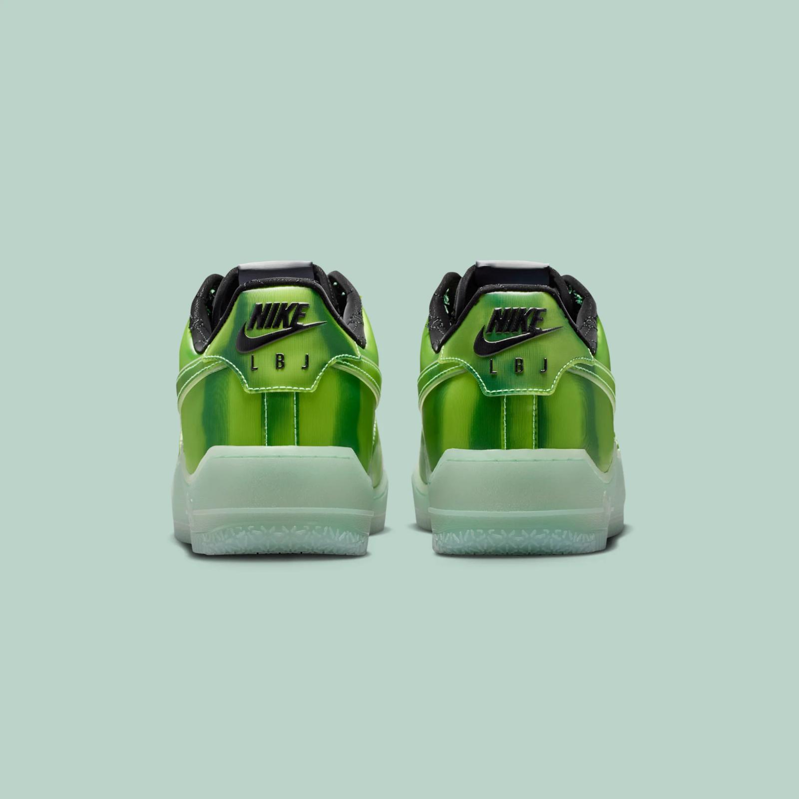 LeBron James Nike Air Force 1 PRM "Voltage Green" release date February 27, 2026