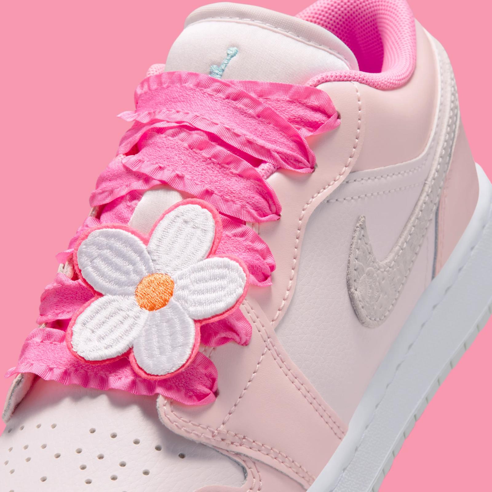 Air Jordan 1 Low SE GS "Pink Bloom" drops April 1st, 2026