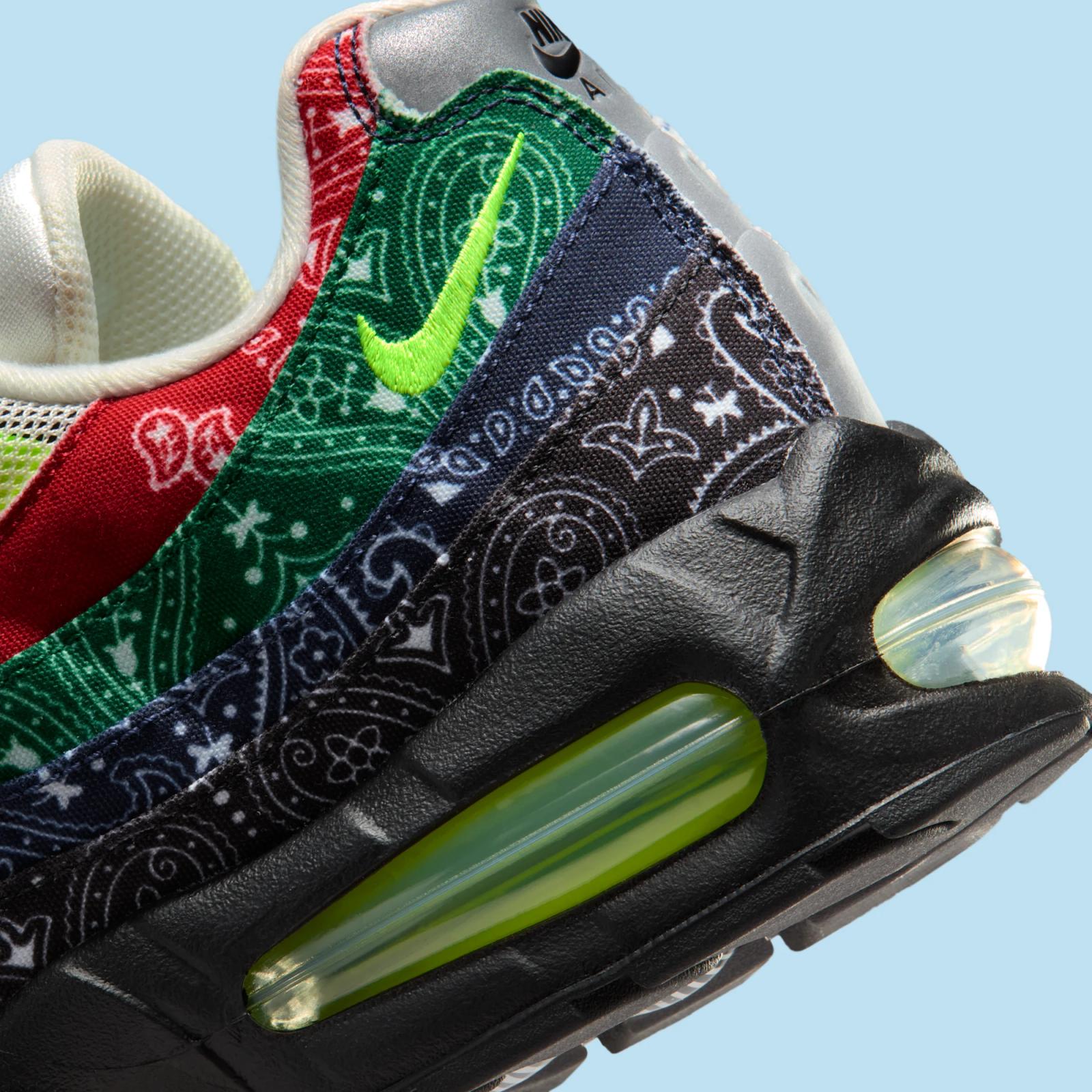 Nike Air Max 95 "Paisley Bandana" release date March 2026