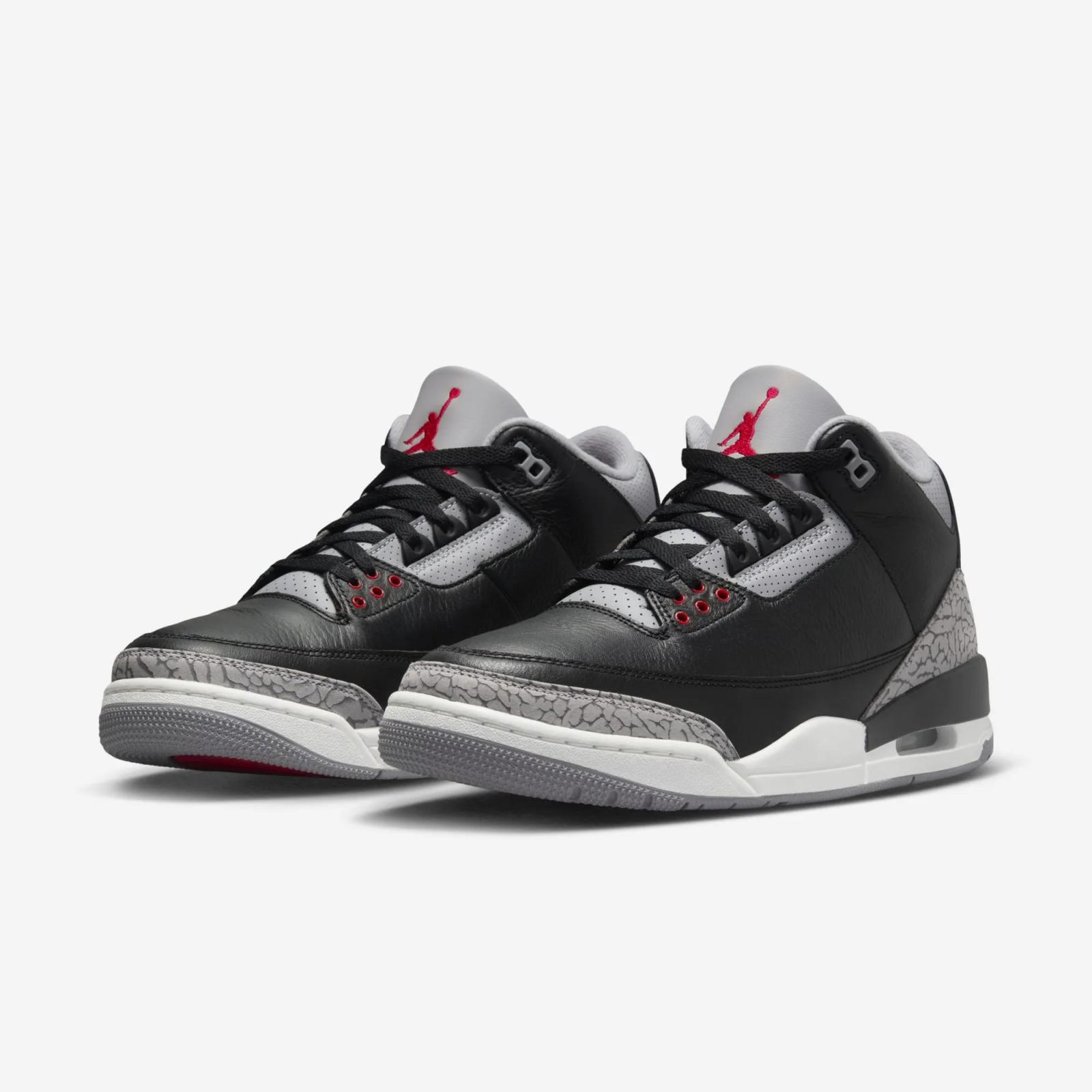 Air Jordan 3 Retro Black Cement Reimagined DN3707-010 Release Date 2024