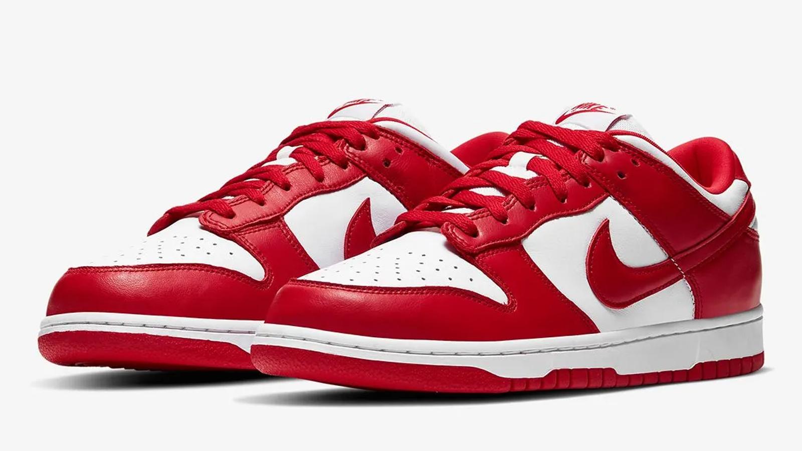 Nike Dunk Low University Red St Johns