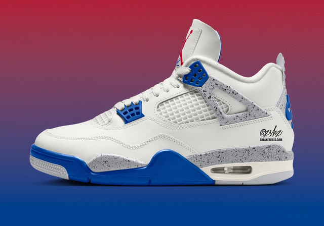 Air Jordan 4 Retro OG "Jackie Robinson" Sail/Multi-Color