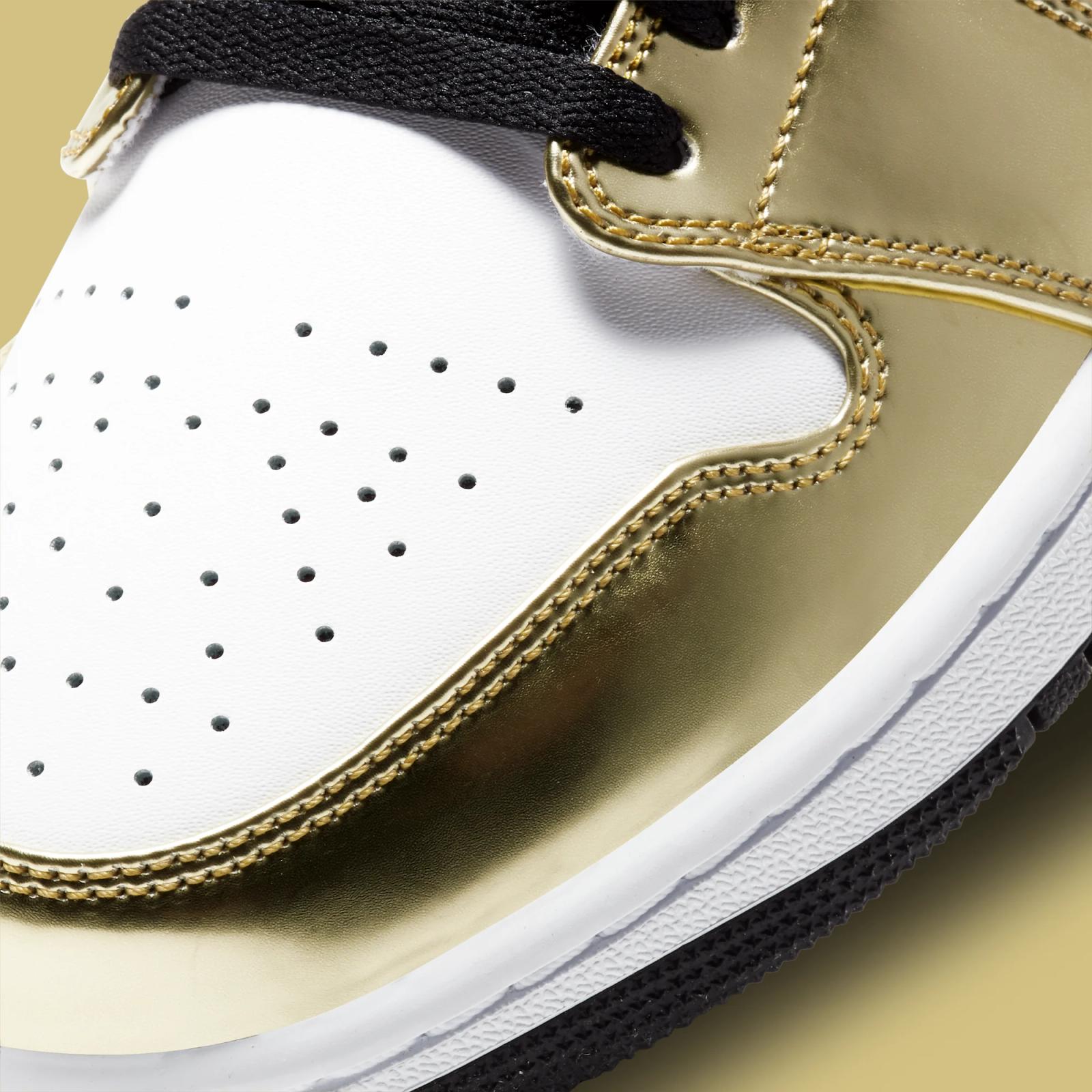 Air Jordan 1 Mid SE "Metallic Gold" returns in 2026